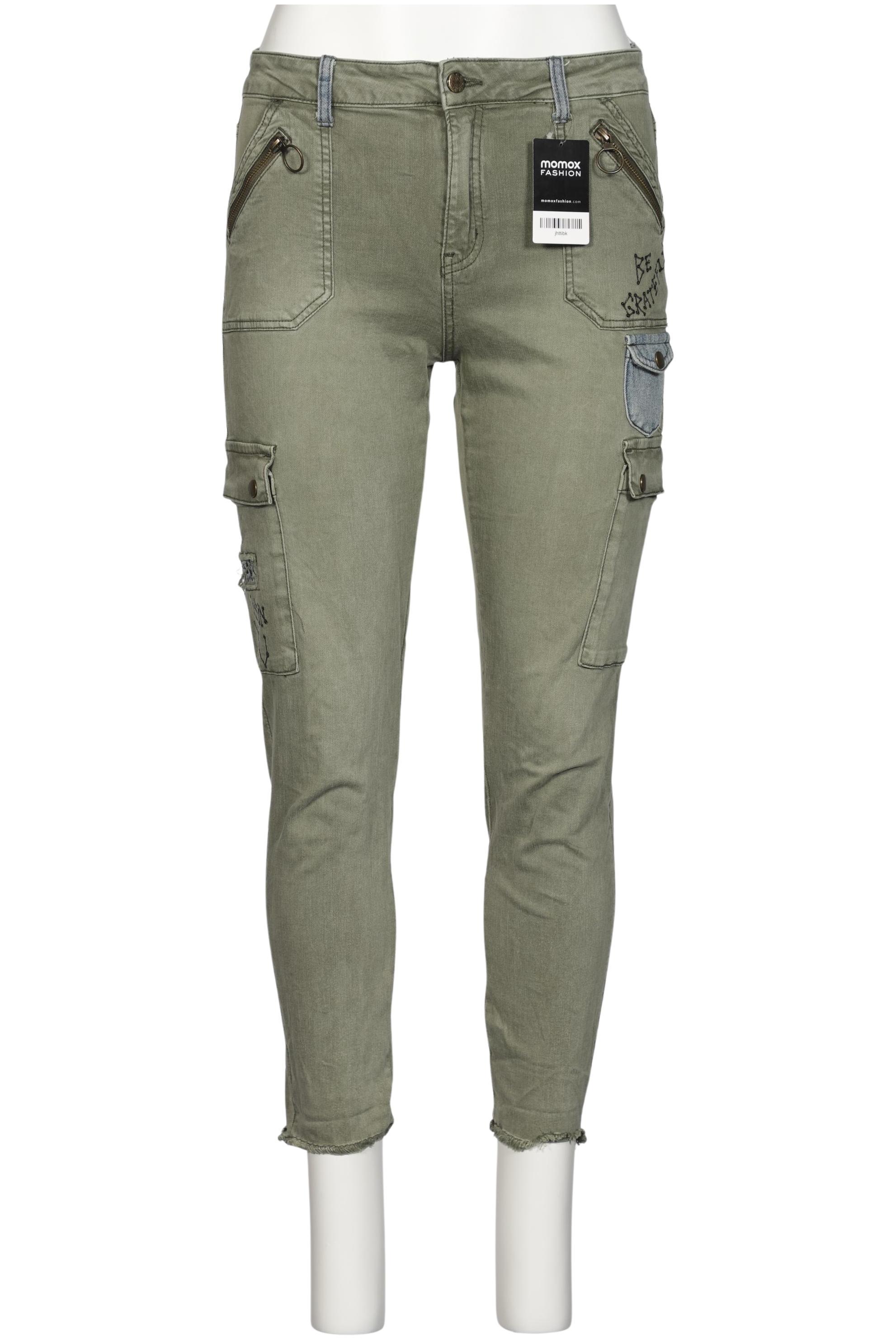 

Desigual Damen Jeans, grün, Gr. 44