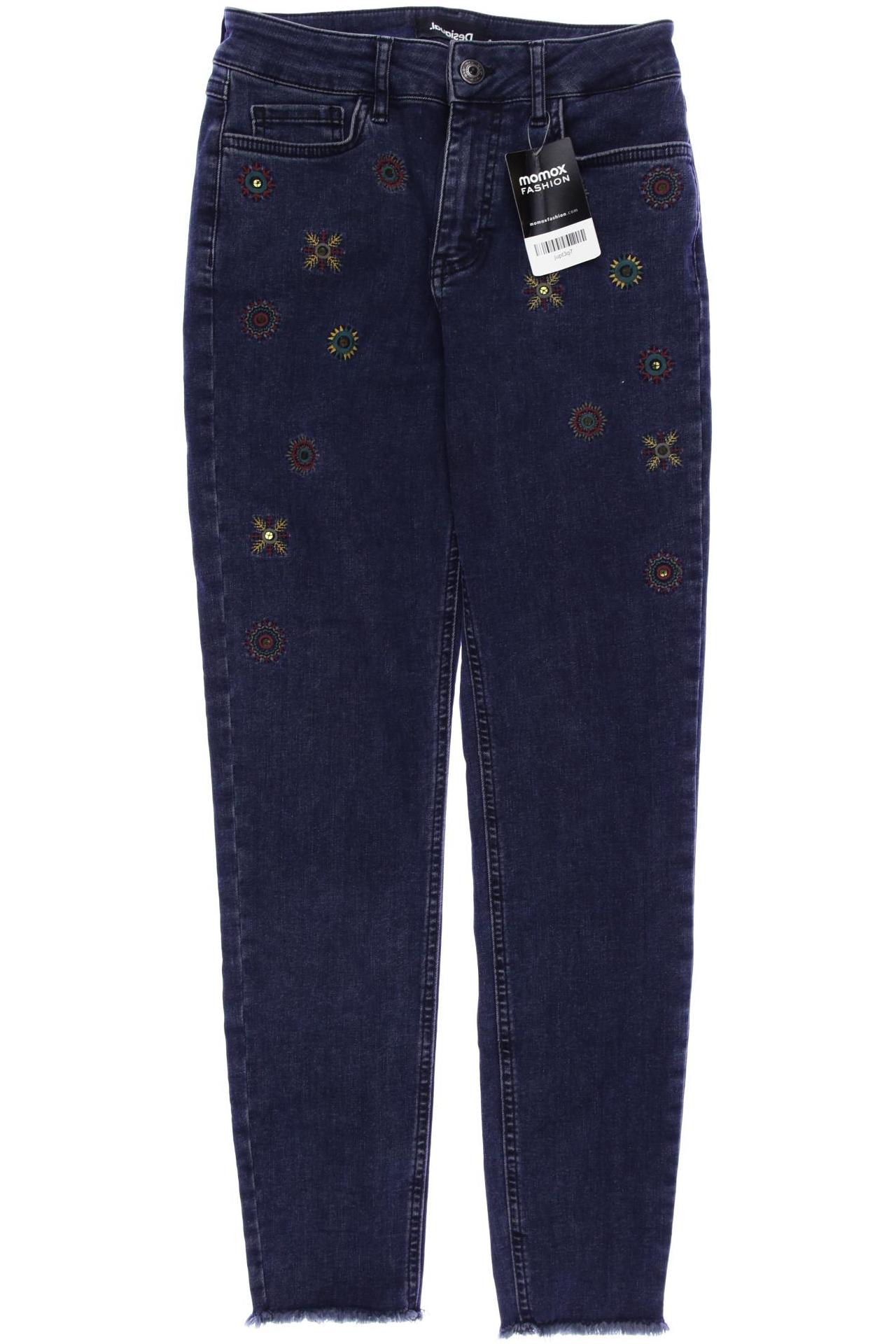 

Desigual Damen Jeans, marineblau, Gr. 28