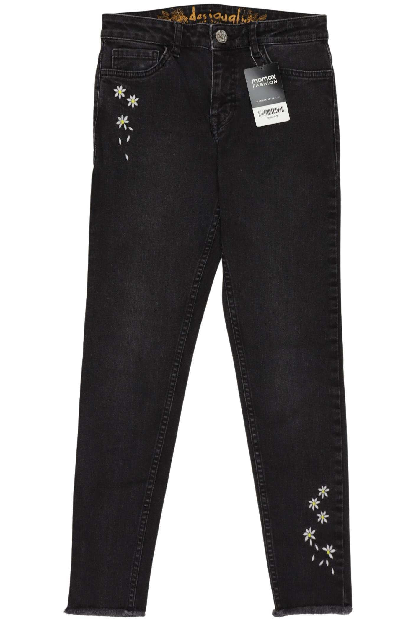 

Desigual Damen Jeans, schwarz, Gr. 26