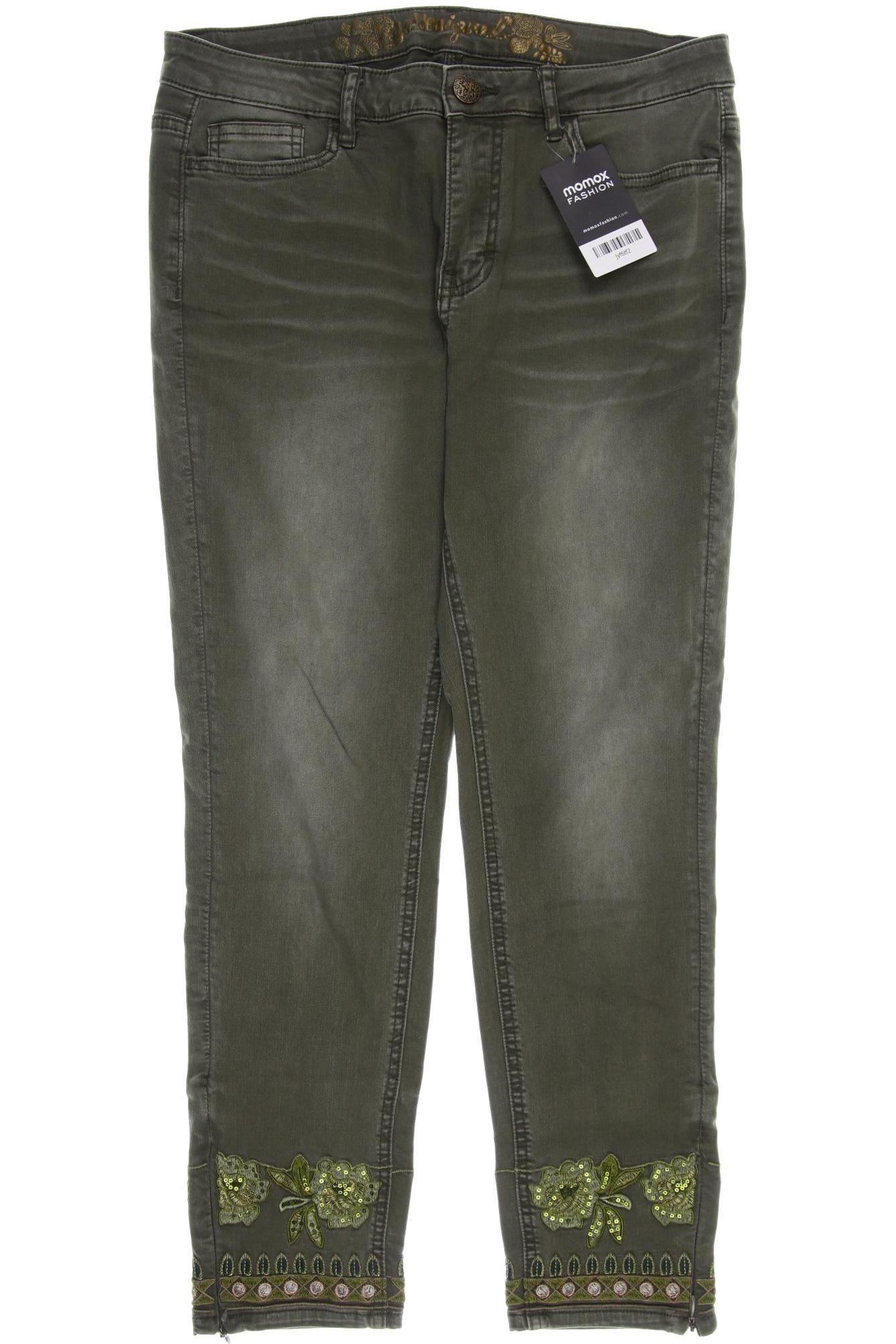 

Desigual Damen Jeans, grün, Gr. 31