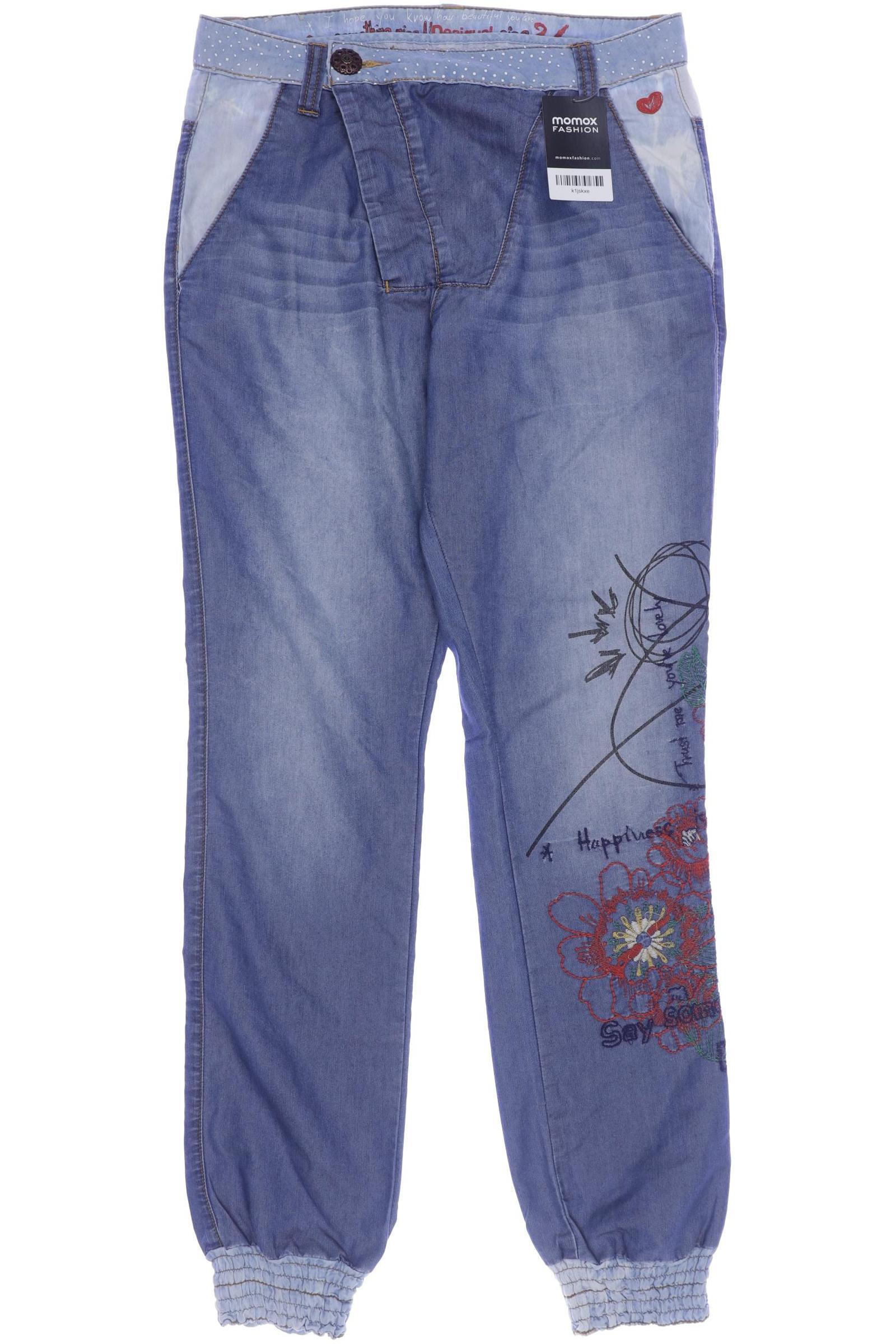 

Desigual Damen Jeans, blau, Gr. 26