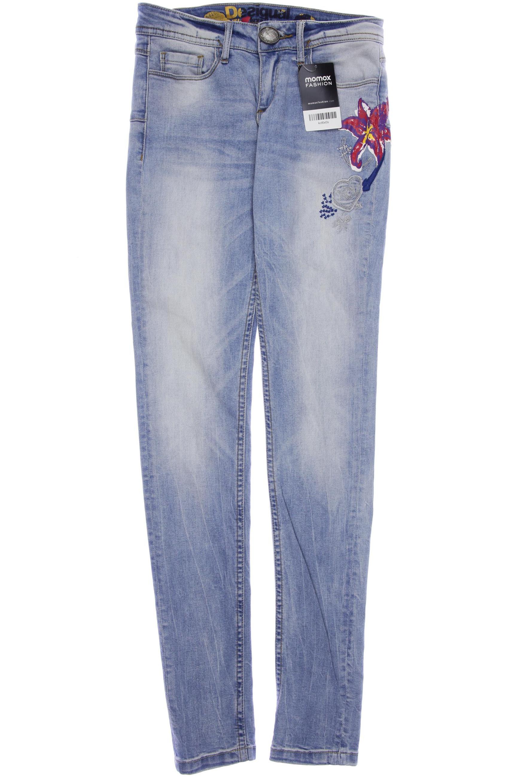 

Desigual Damen Jeans, blau, Gr. 25