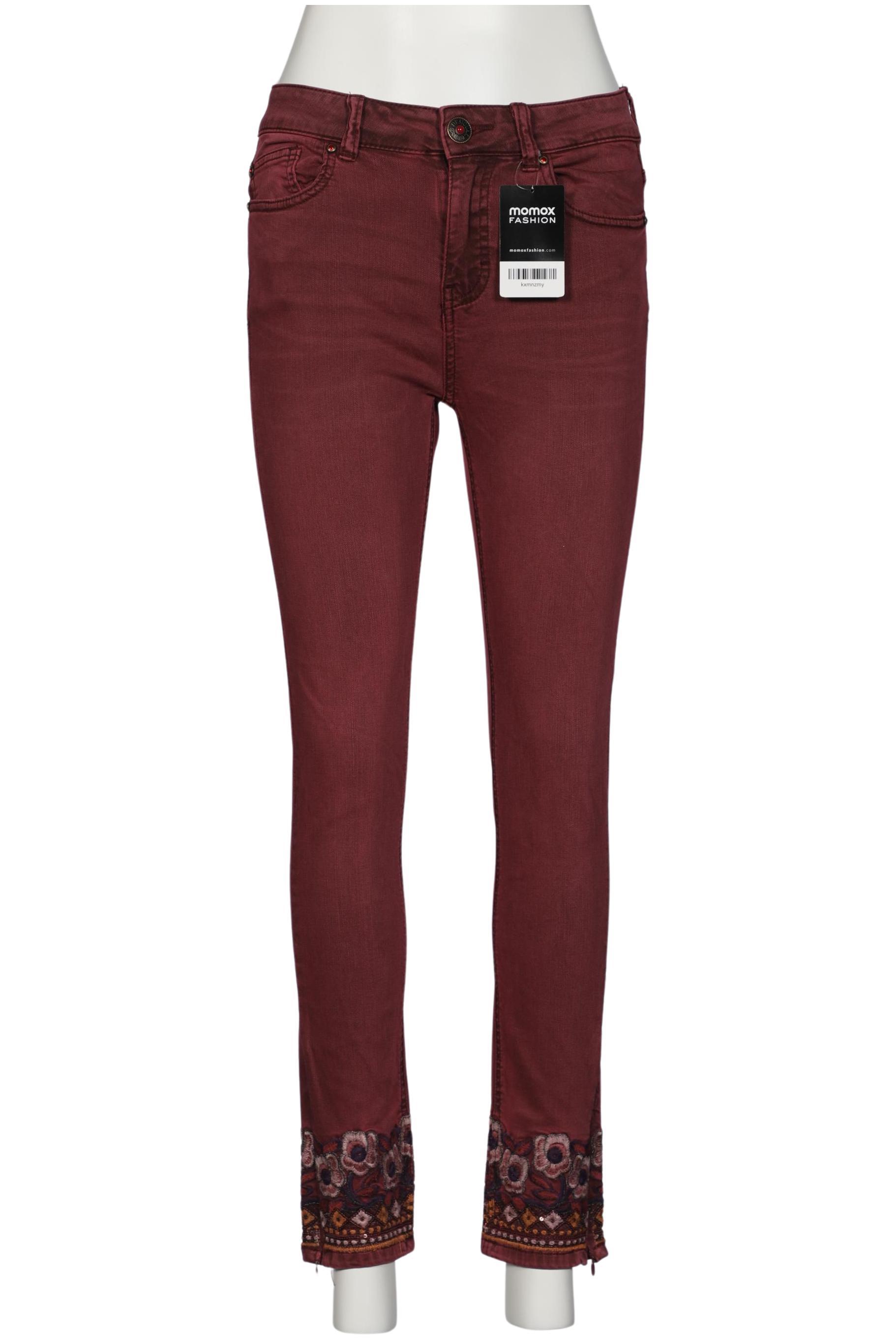 

Desigual Damen Jeans, bordeaux, Gr. 36