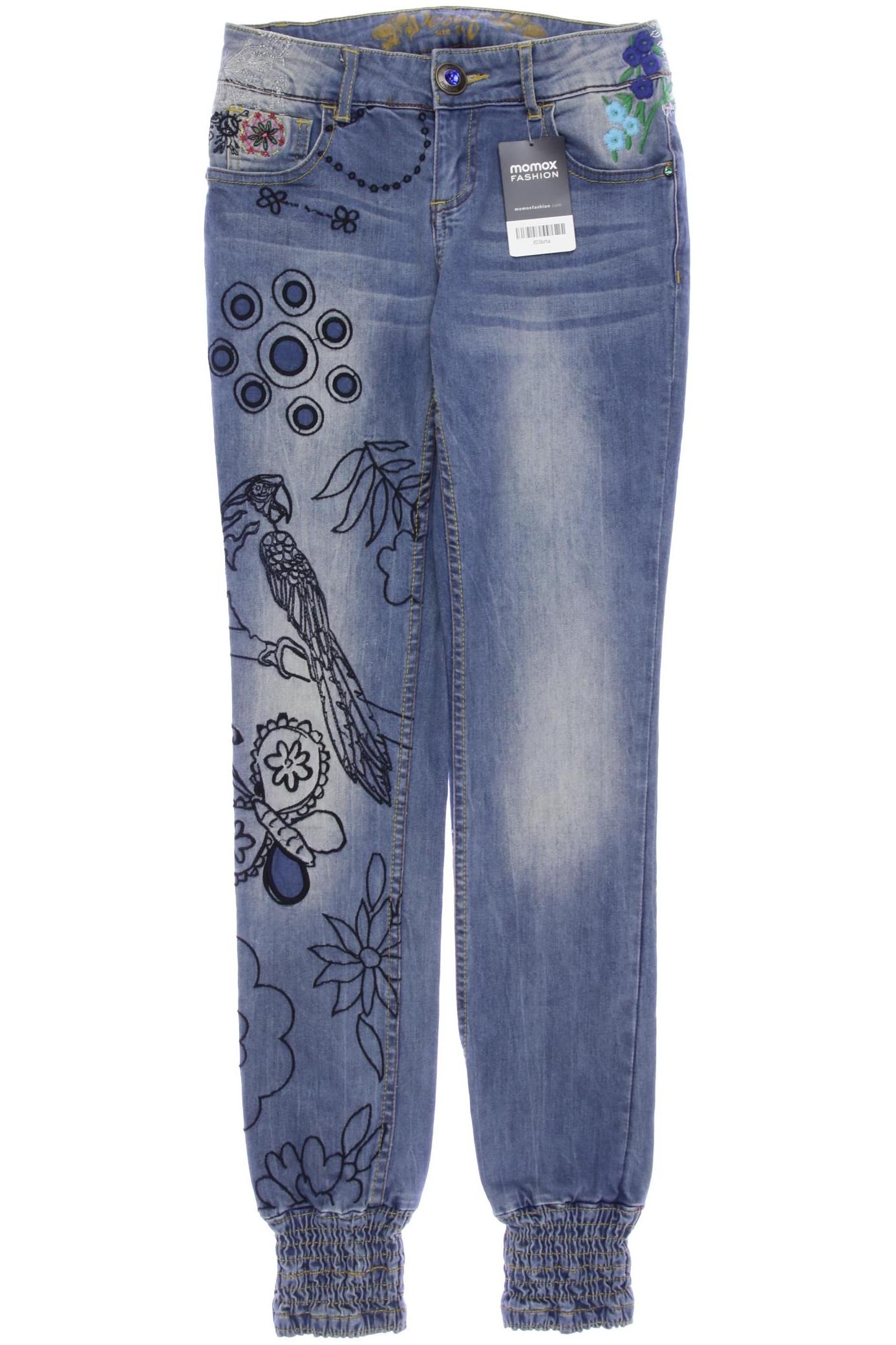 

Desigual Damen Jeans, blau, Gr. 25