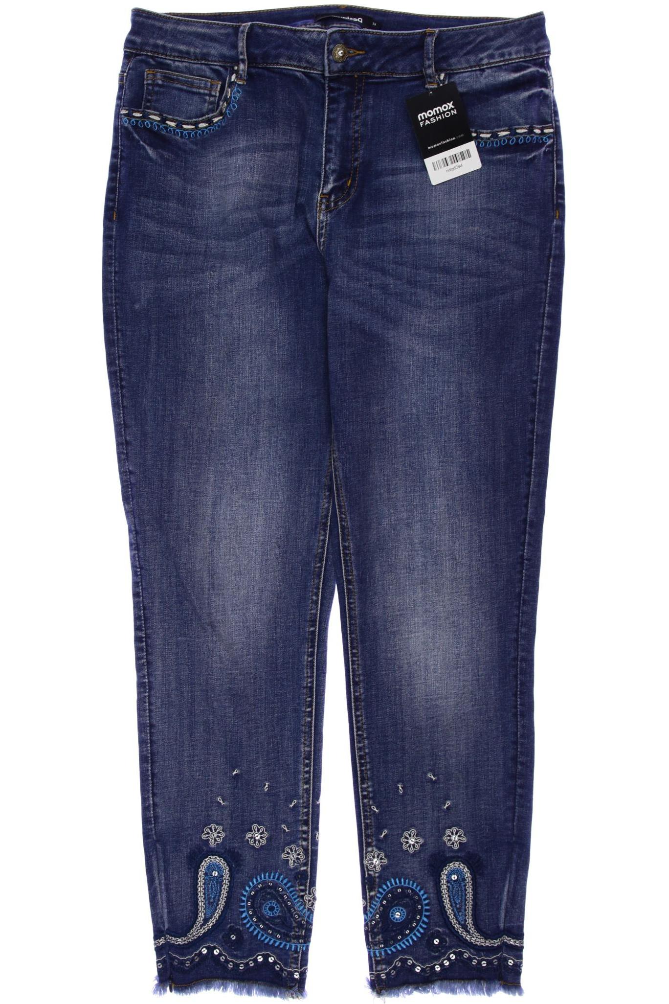 

Desigual Damen Jeans, marineblau, Gr. 34
