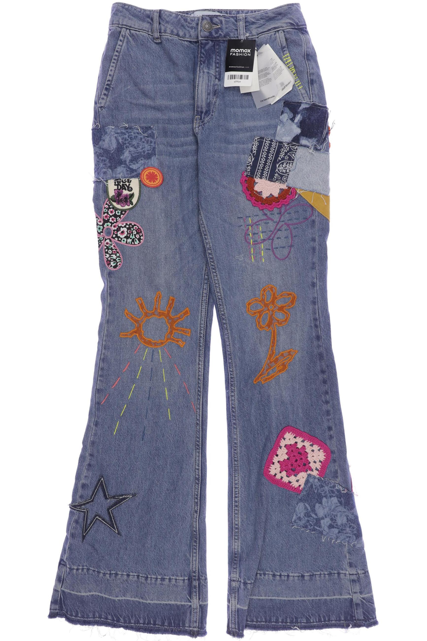 

Desigual Damen Jeans, blau, Gr. 0