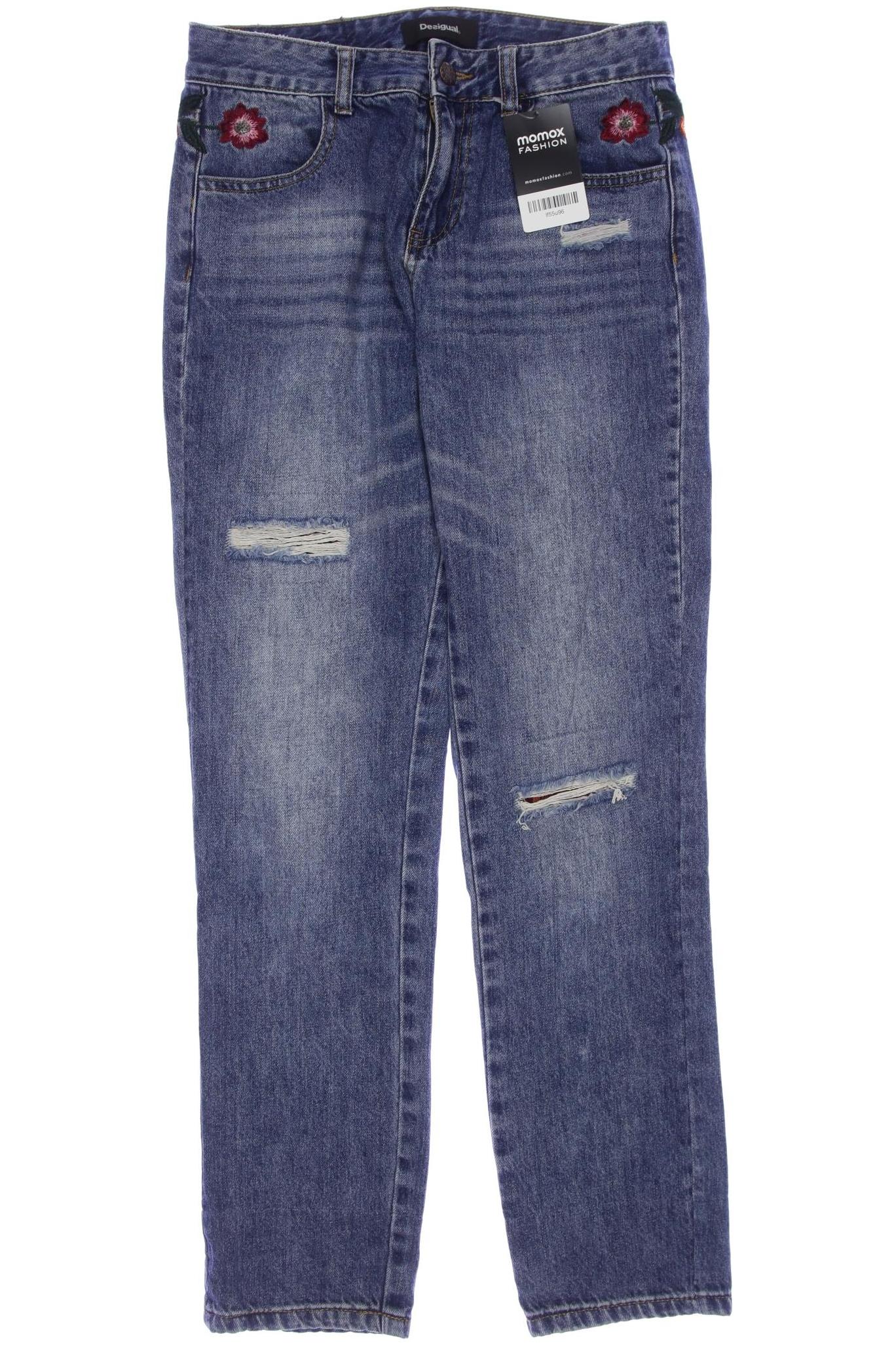 

Desigual Damen Jeans, blau, Gr. 24