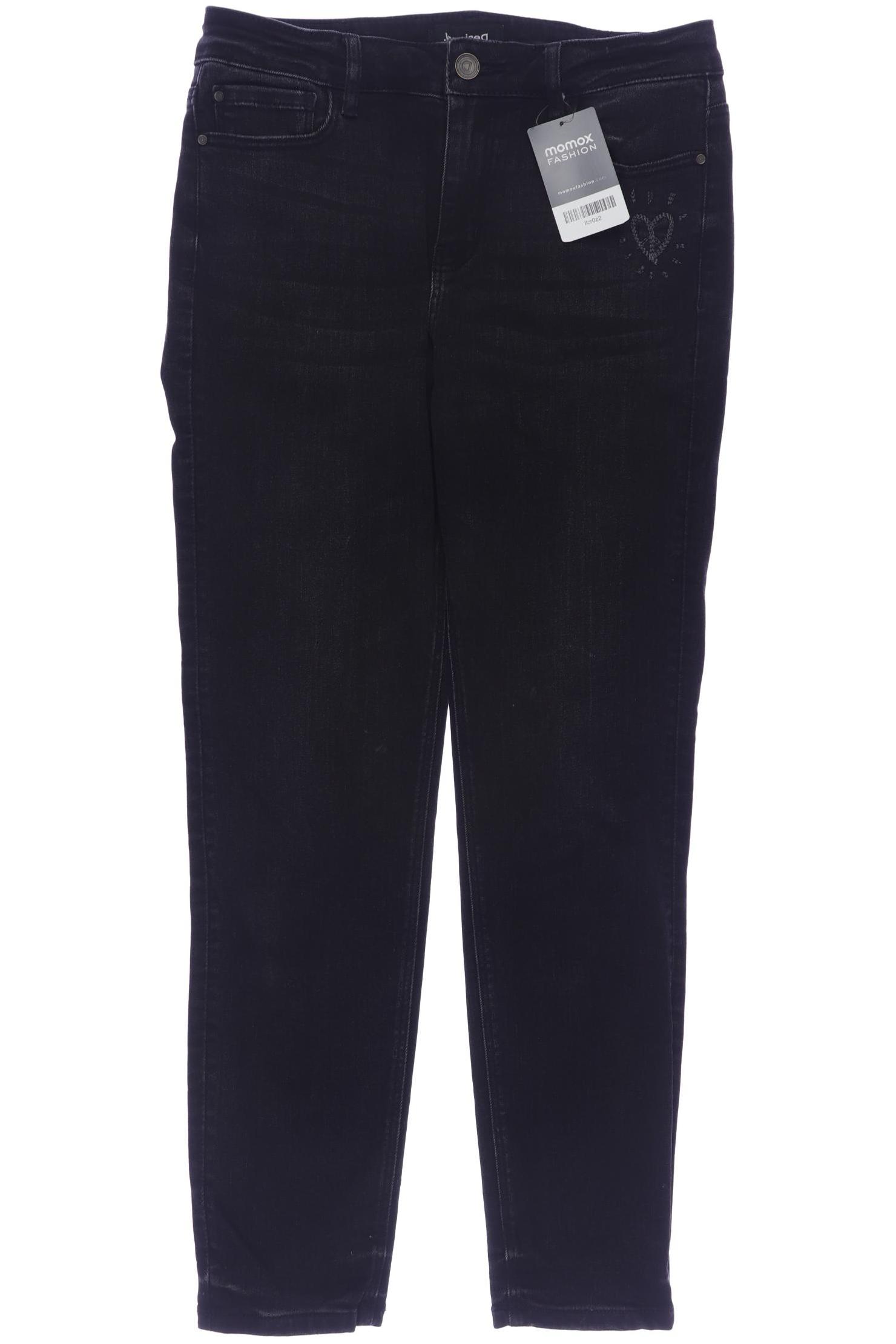 

Desigual Damen Jeans, schwarz, Gr. 30