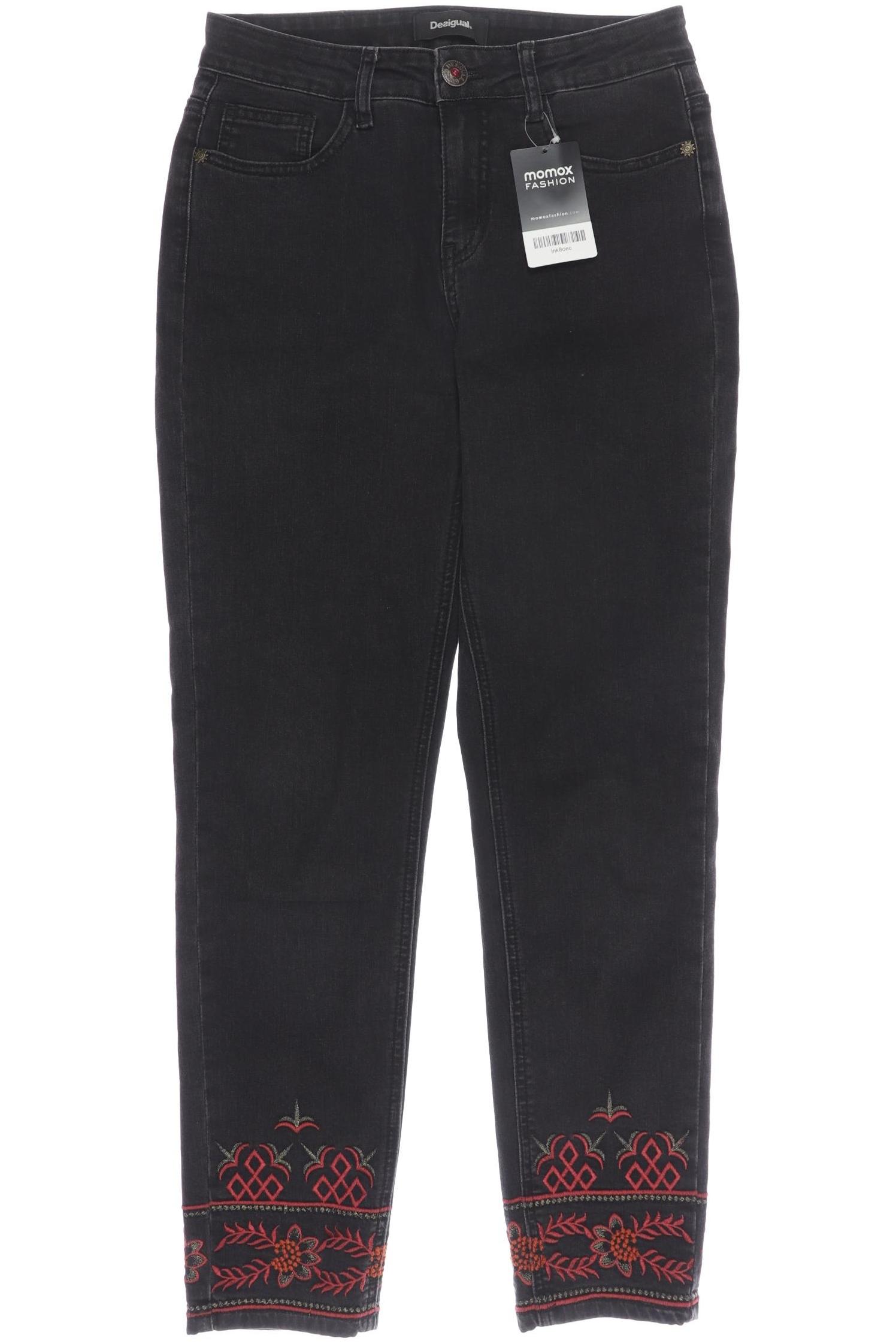 

Desigual Damen Jeans, schwarz, Gr. 28