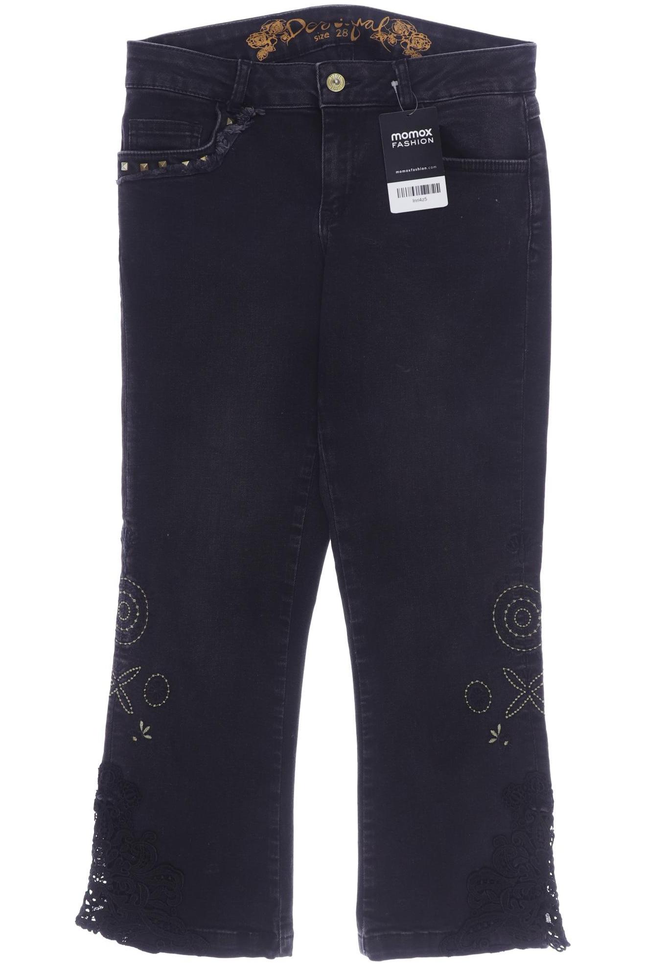 

Desigual Damen Jeans, schwarz