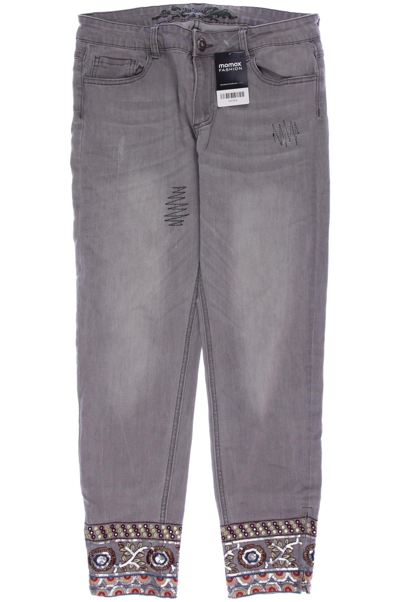 

Desigual Damen Jeans, grau