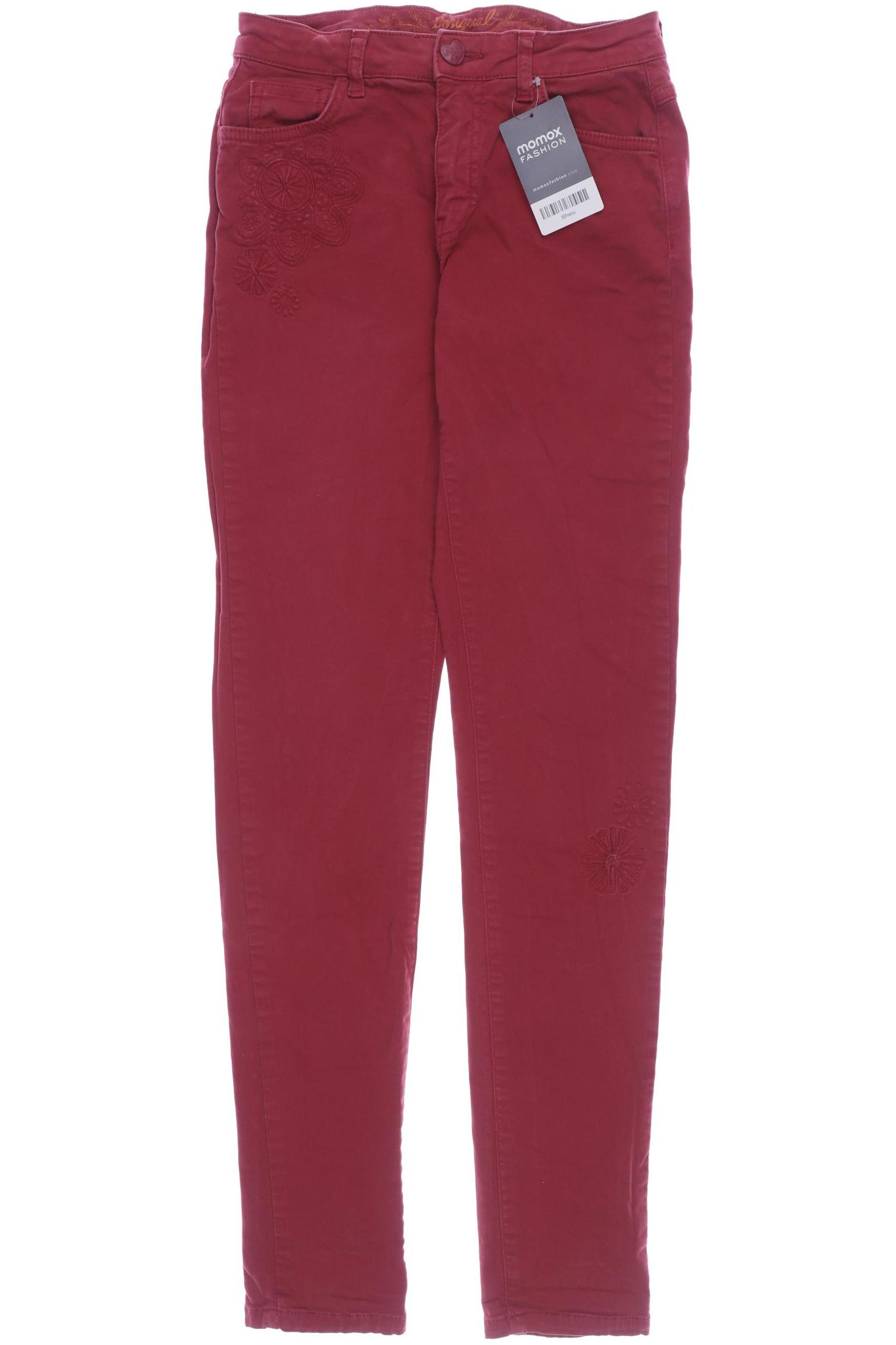 

Desigual Damen Jeans, rot