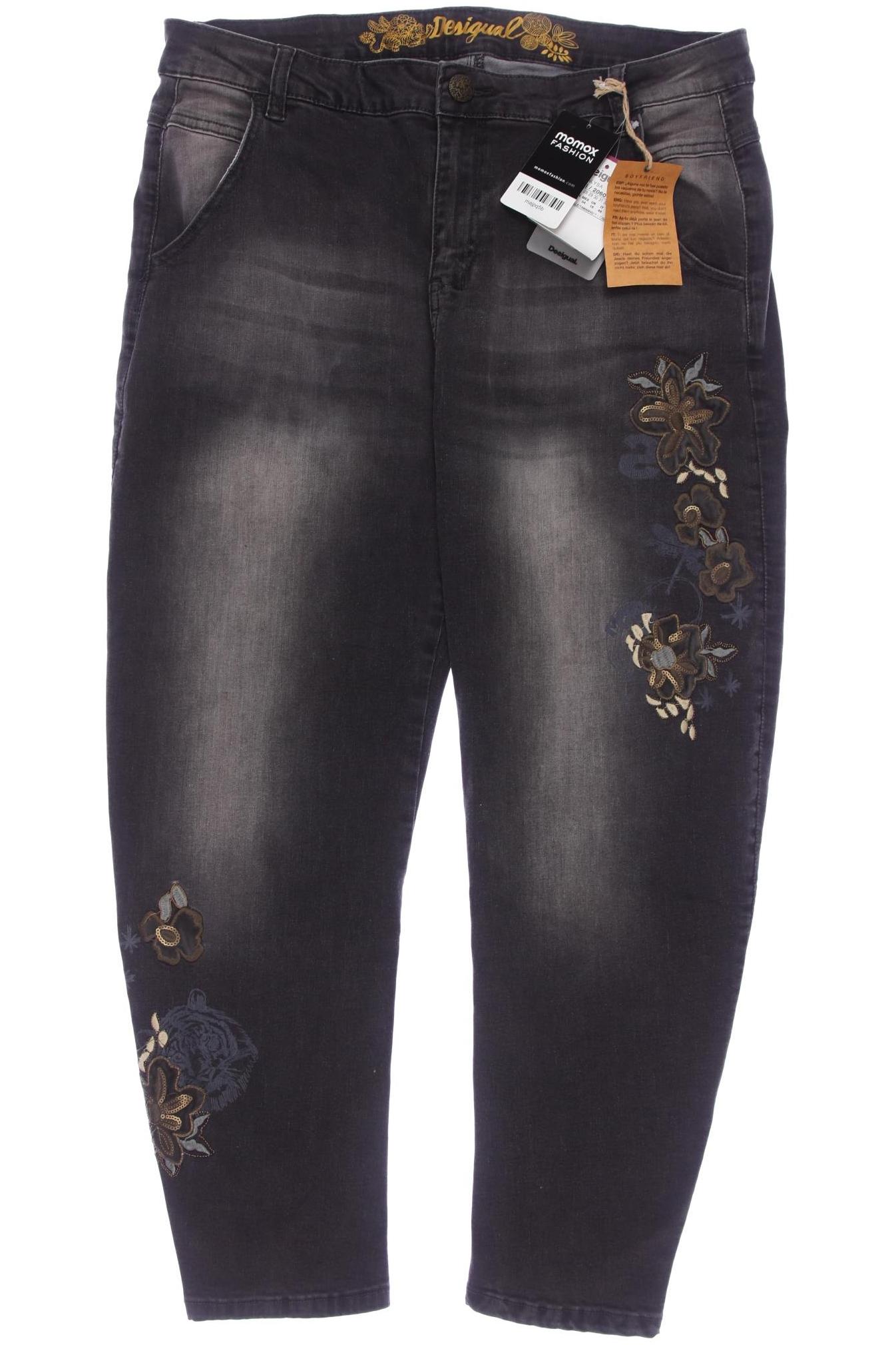 

Desigual Damen Jeans, grau, Gr. 34