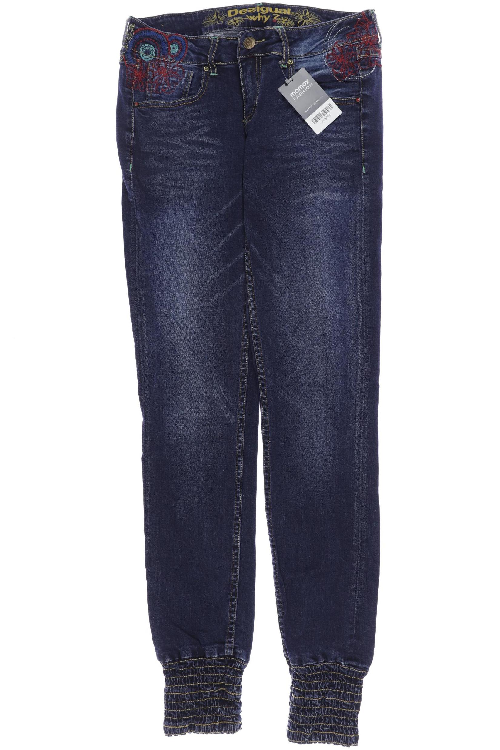 

Desigual Damen Jeans, marineblau, Gr. 30