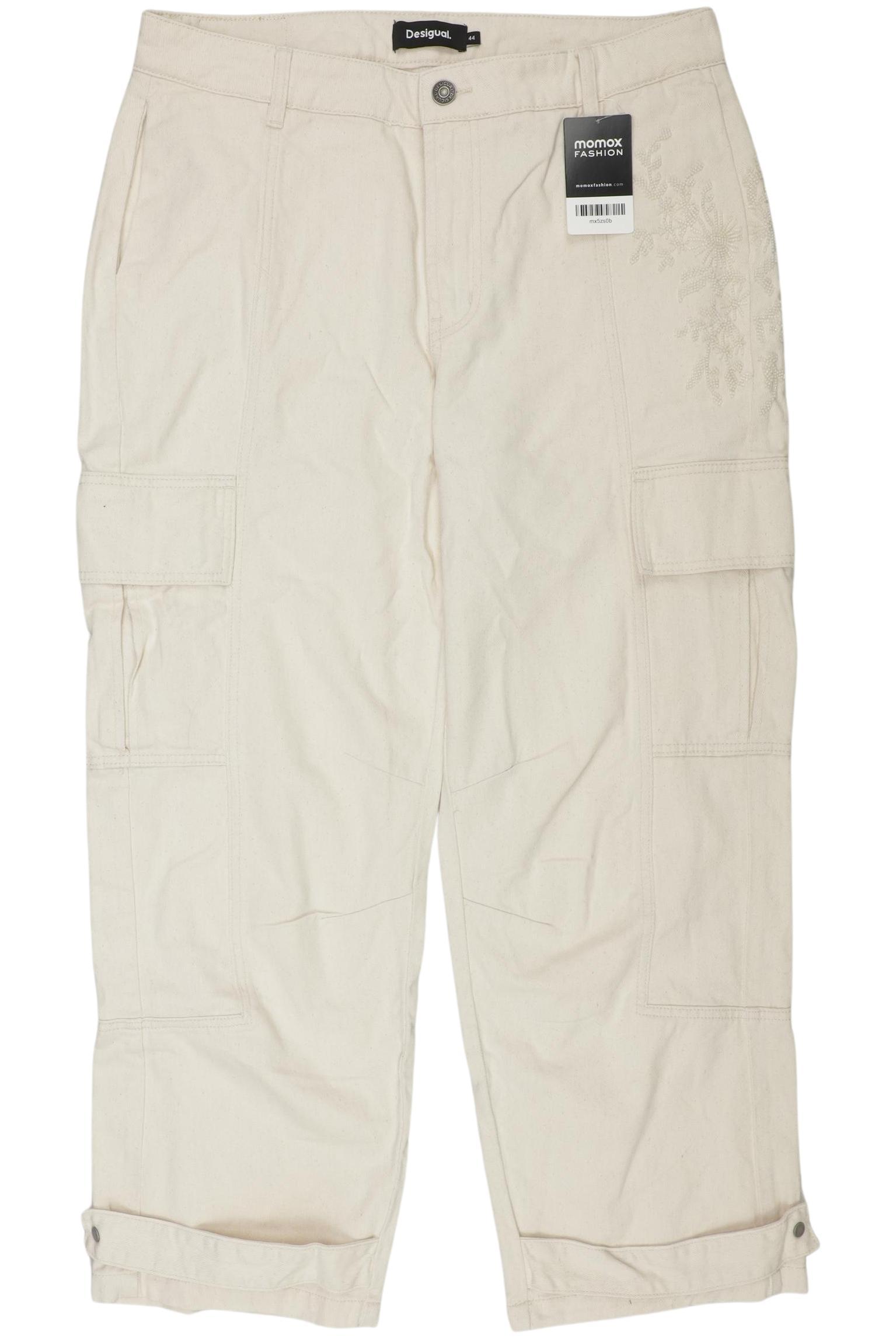 

Desigual Damen Jeans, cremeweiß, Gr. 44