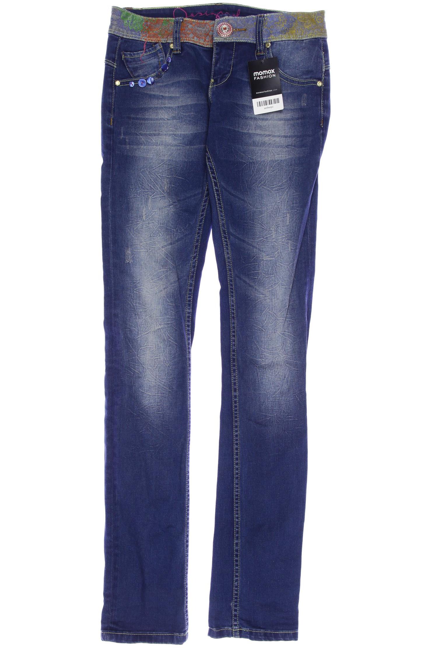 

Desigual Damen Jeans, blau, Gr. 26