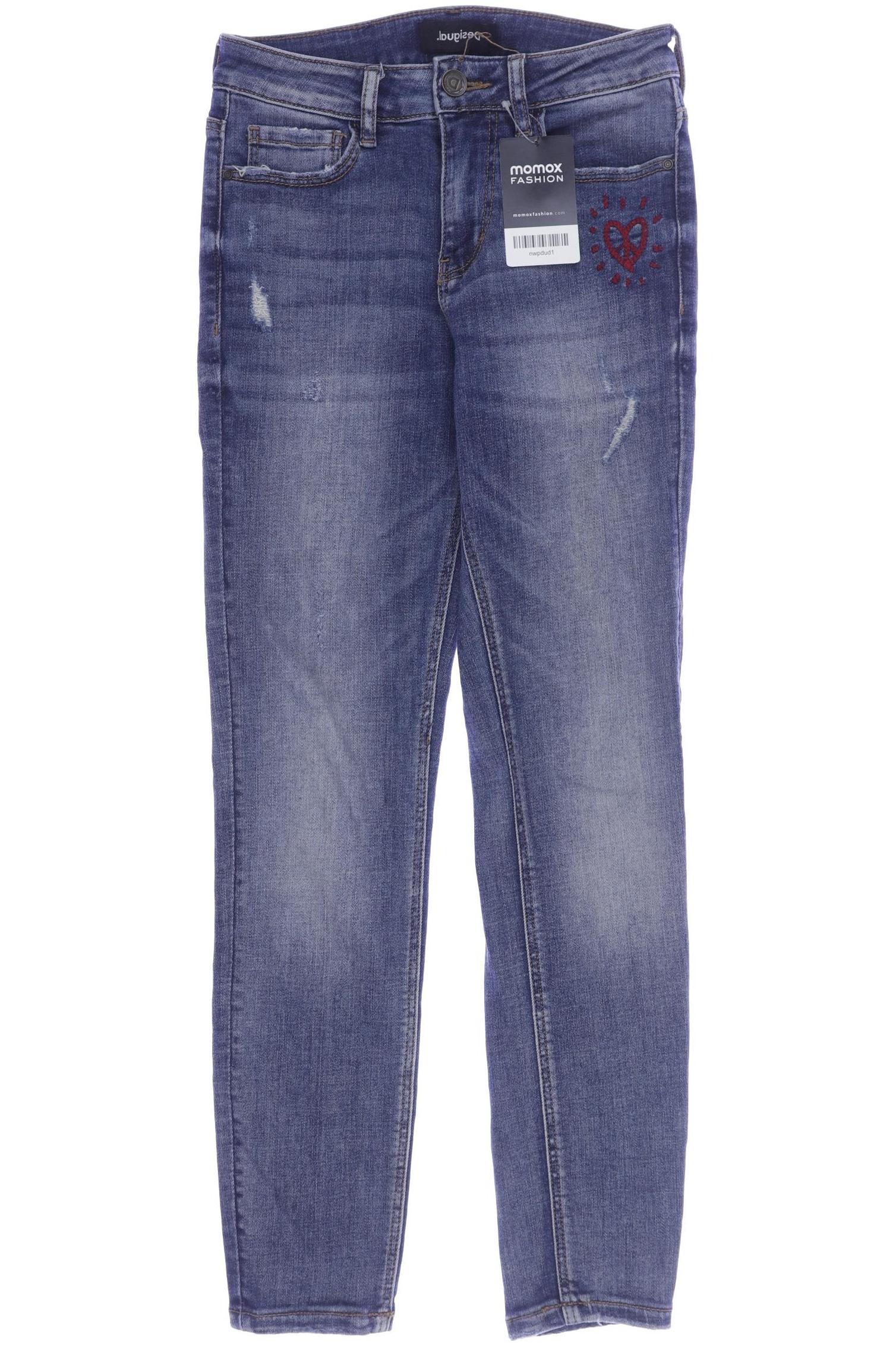 

Desigual Damen Jeans, blau, Gr. 24