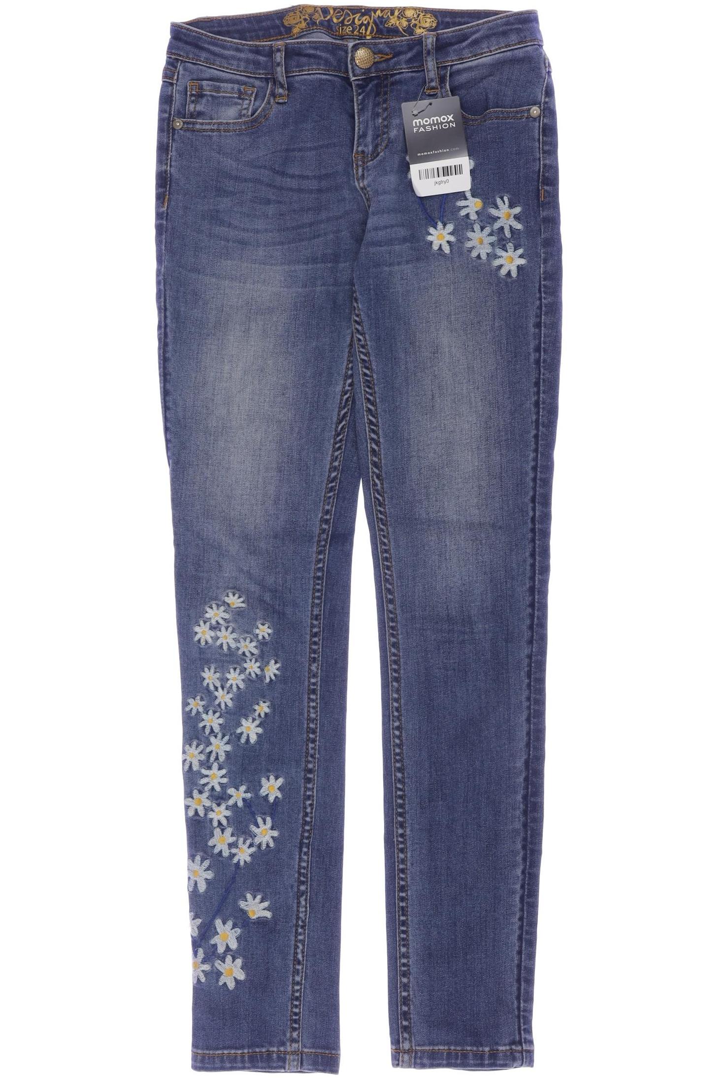 

Desigual Damen Jeans, blau, Gr. 24