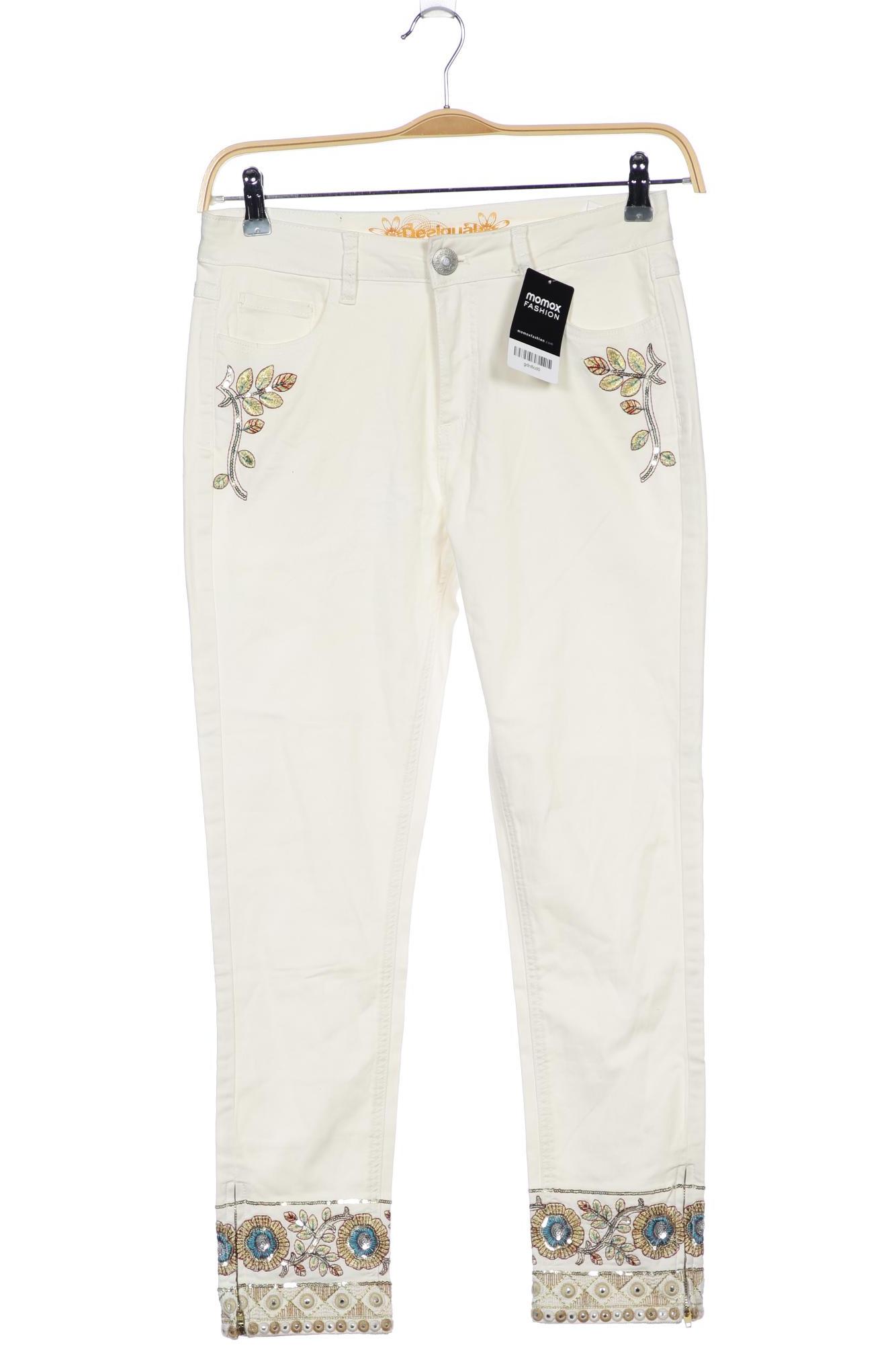

Desigual Damen Jeans, weiß