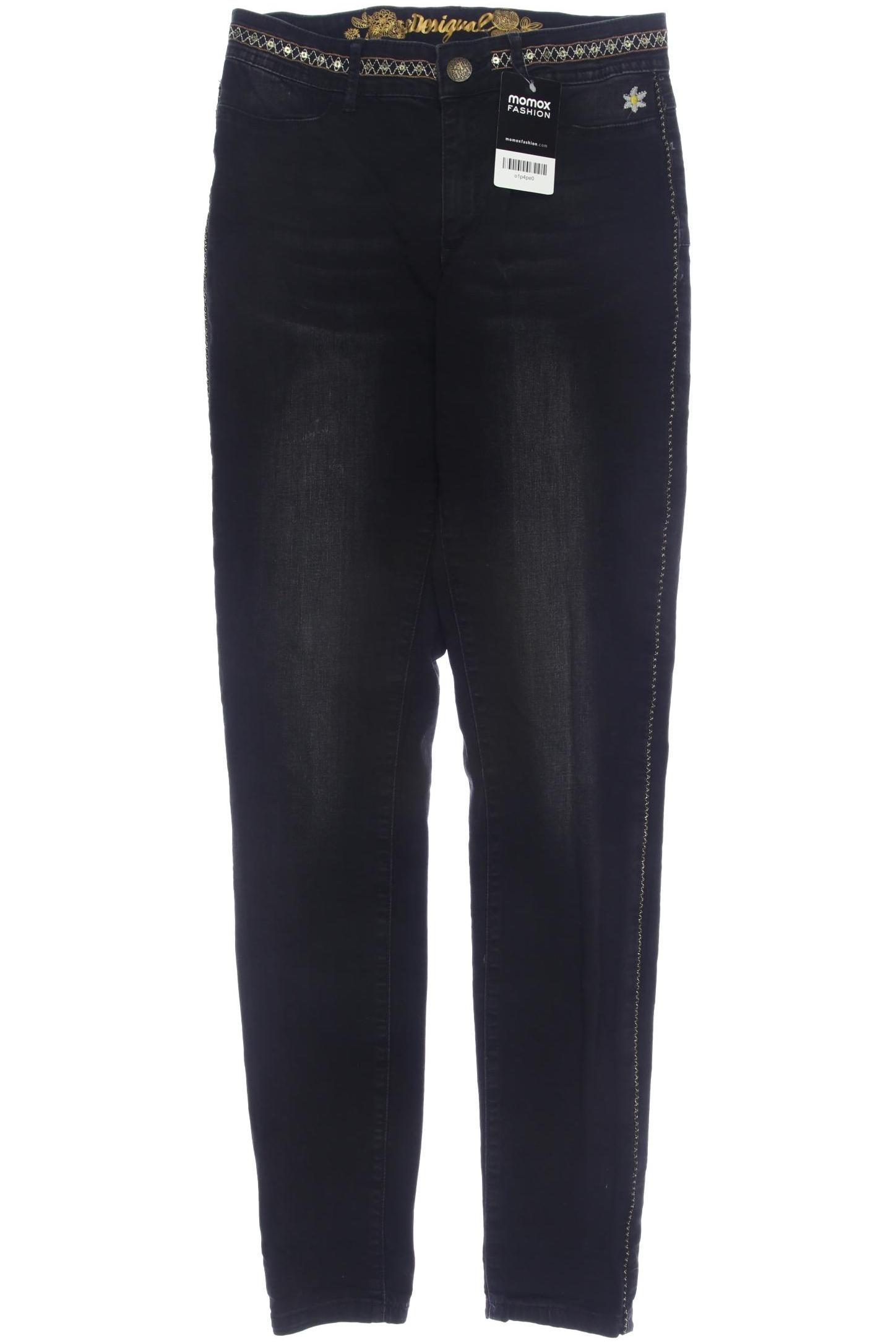 

Desigual Damen Jeans, schwarz, Gr. 26