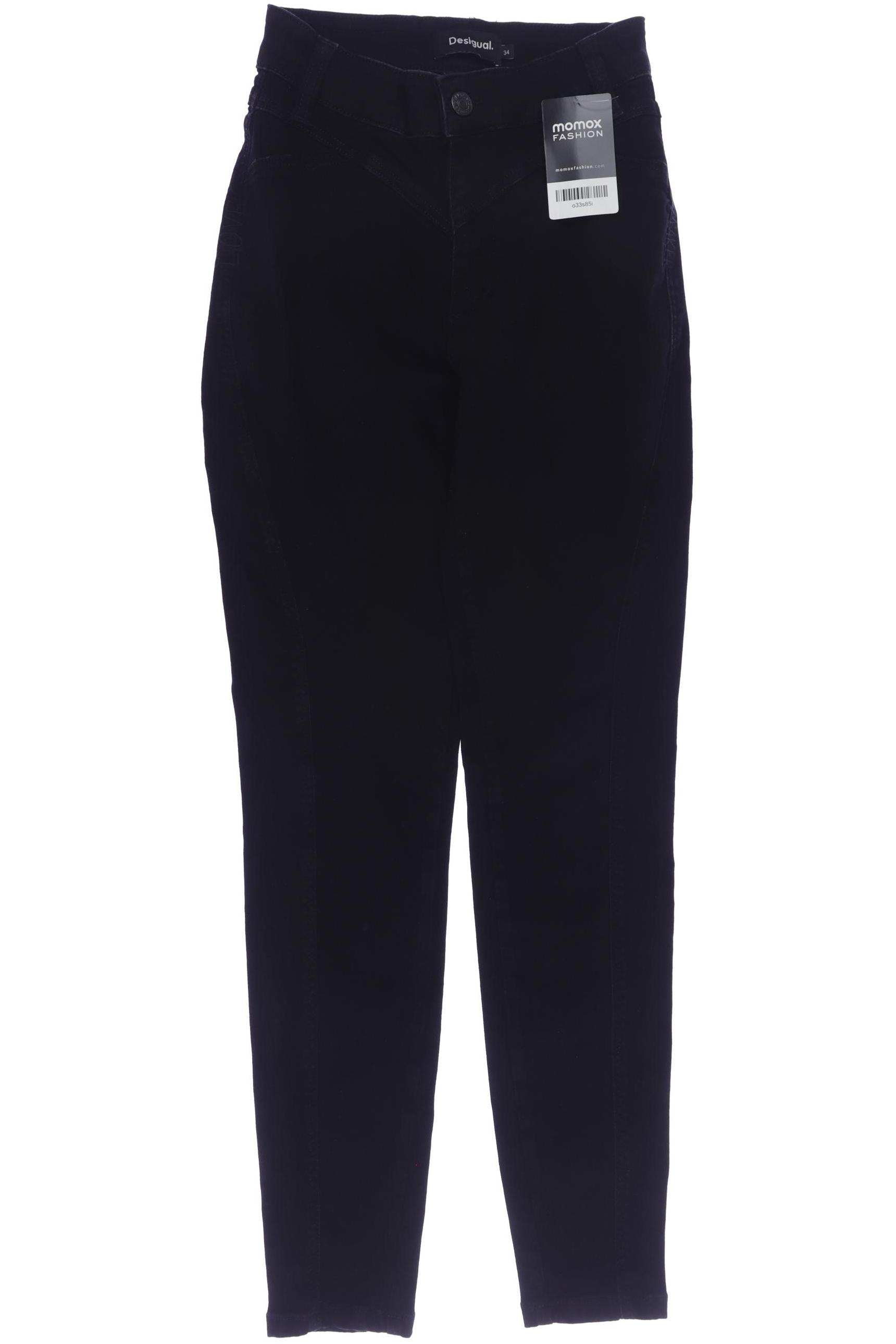 

Desigual Damen Jeans, schwarz, Gr. 34