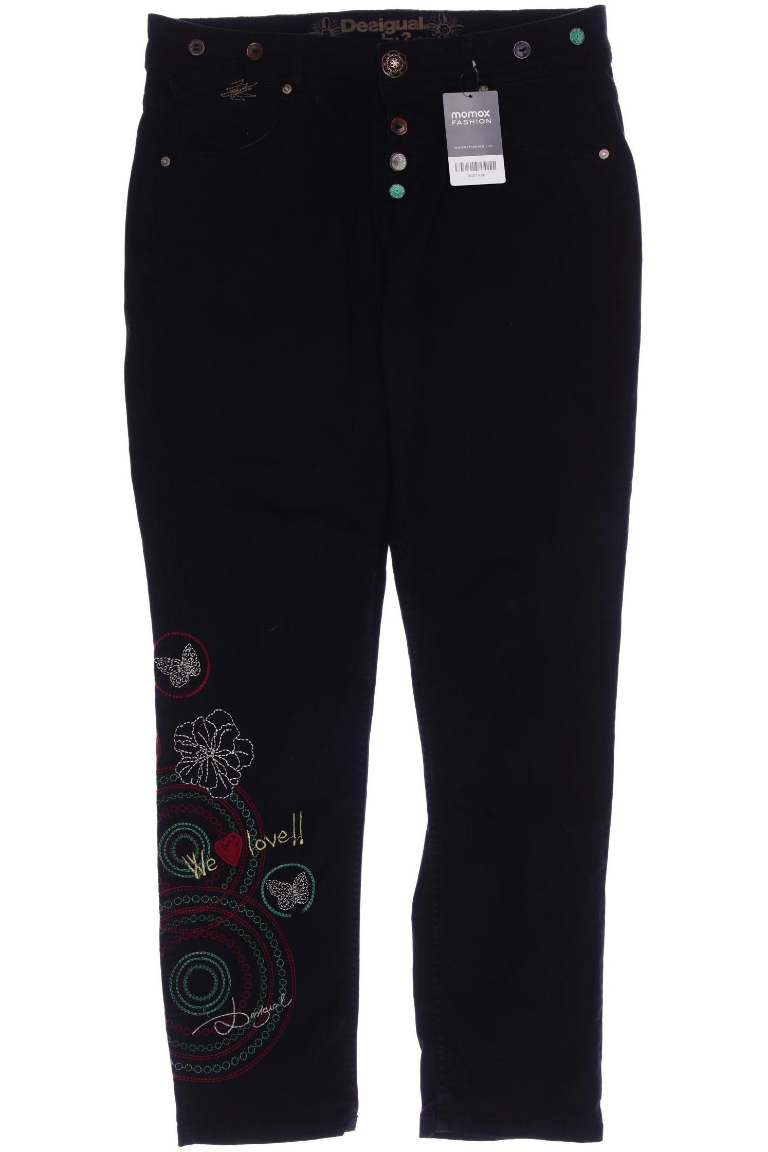 

Desigual Damen Jeans, schwarz, Gr. 31