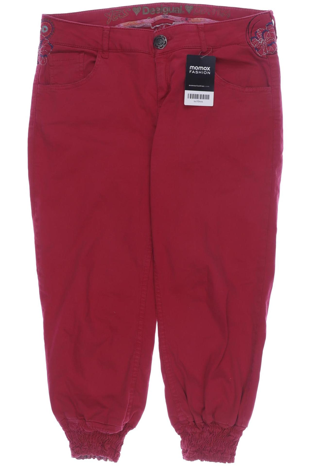 

Desigual Damen Jeans, rot, Gr. 32