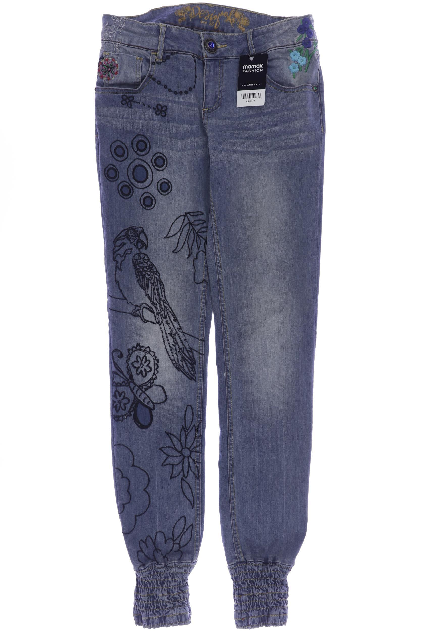 

Desigual Damen Jeans, blau, Gr. 28