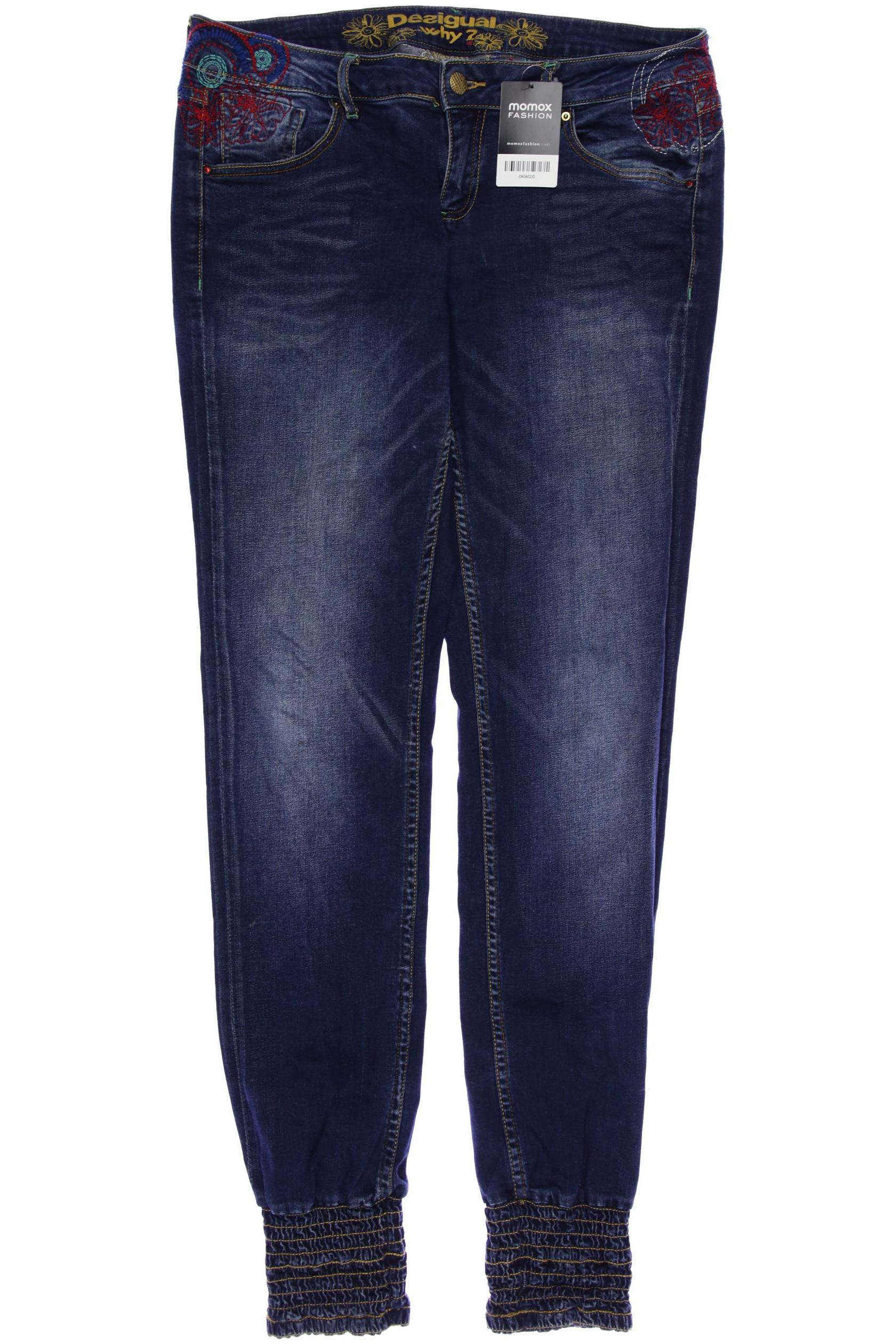 

Desigual Damen Jeans, marineblau, Gr. 32