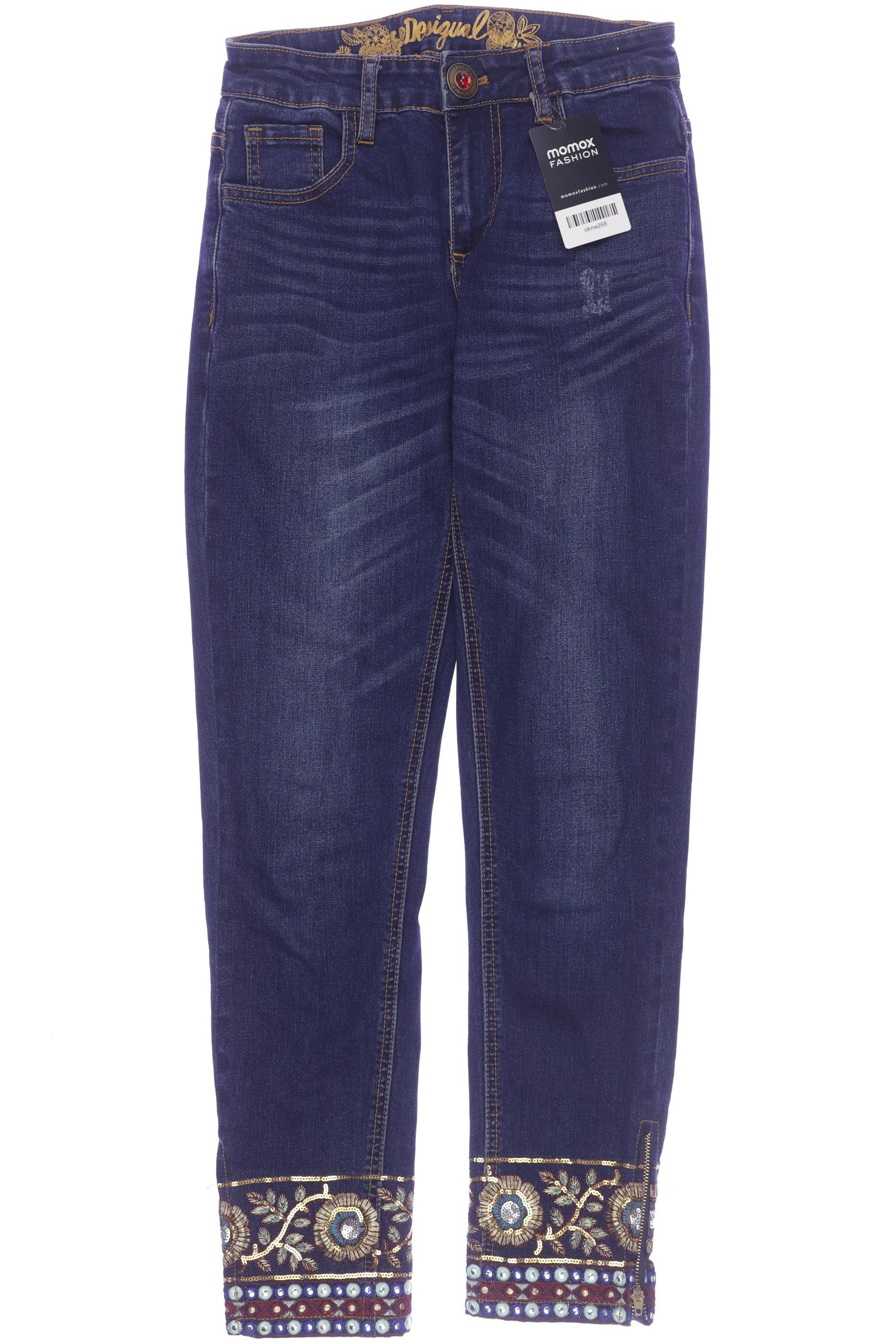 

Desigual Damen Jeans, blau, Gr. 24