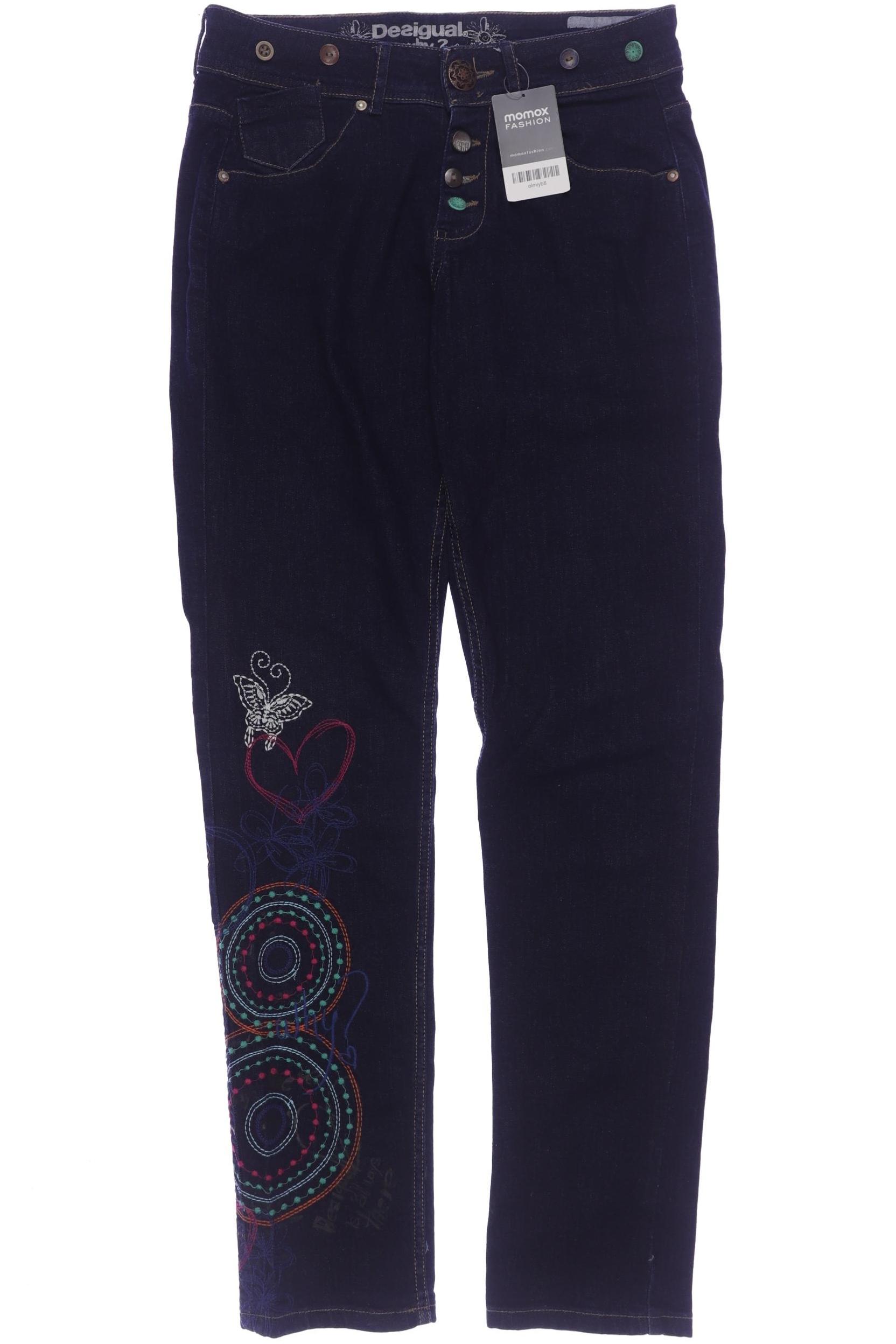 

Desigual Damen Jeans, marineblau, Gr. 28