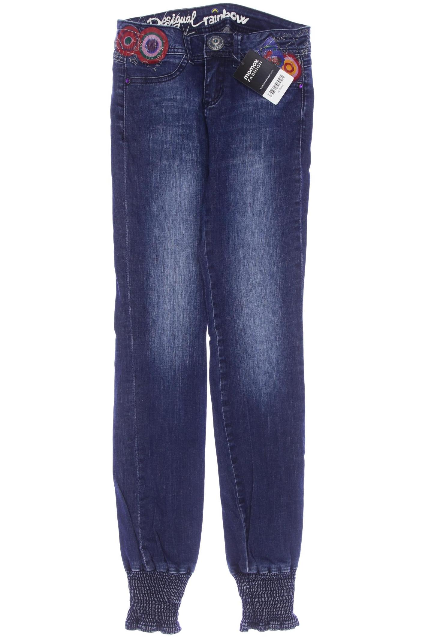 

Desigual Damen Jeans, blau, Gr. 24