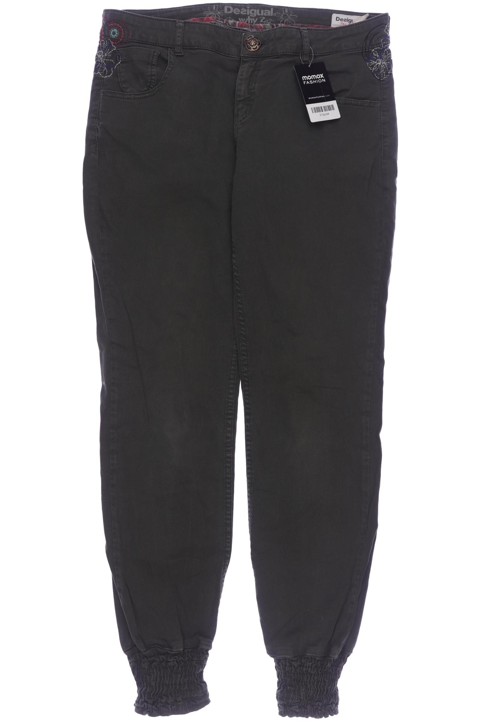 

Desigual Damen Jeans, grün, Gr. 34