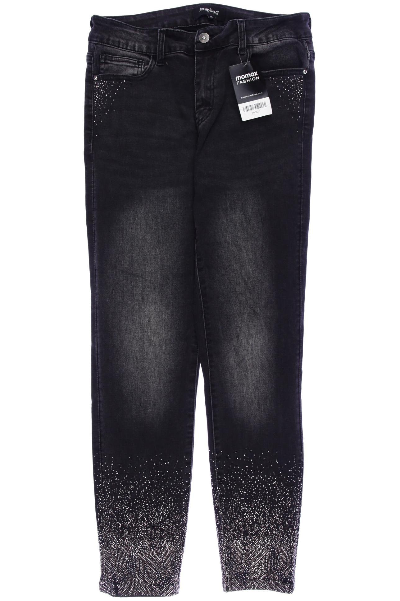 

Desigual Damen Jeans, schwarz, Gr. 28