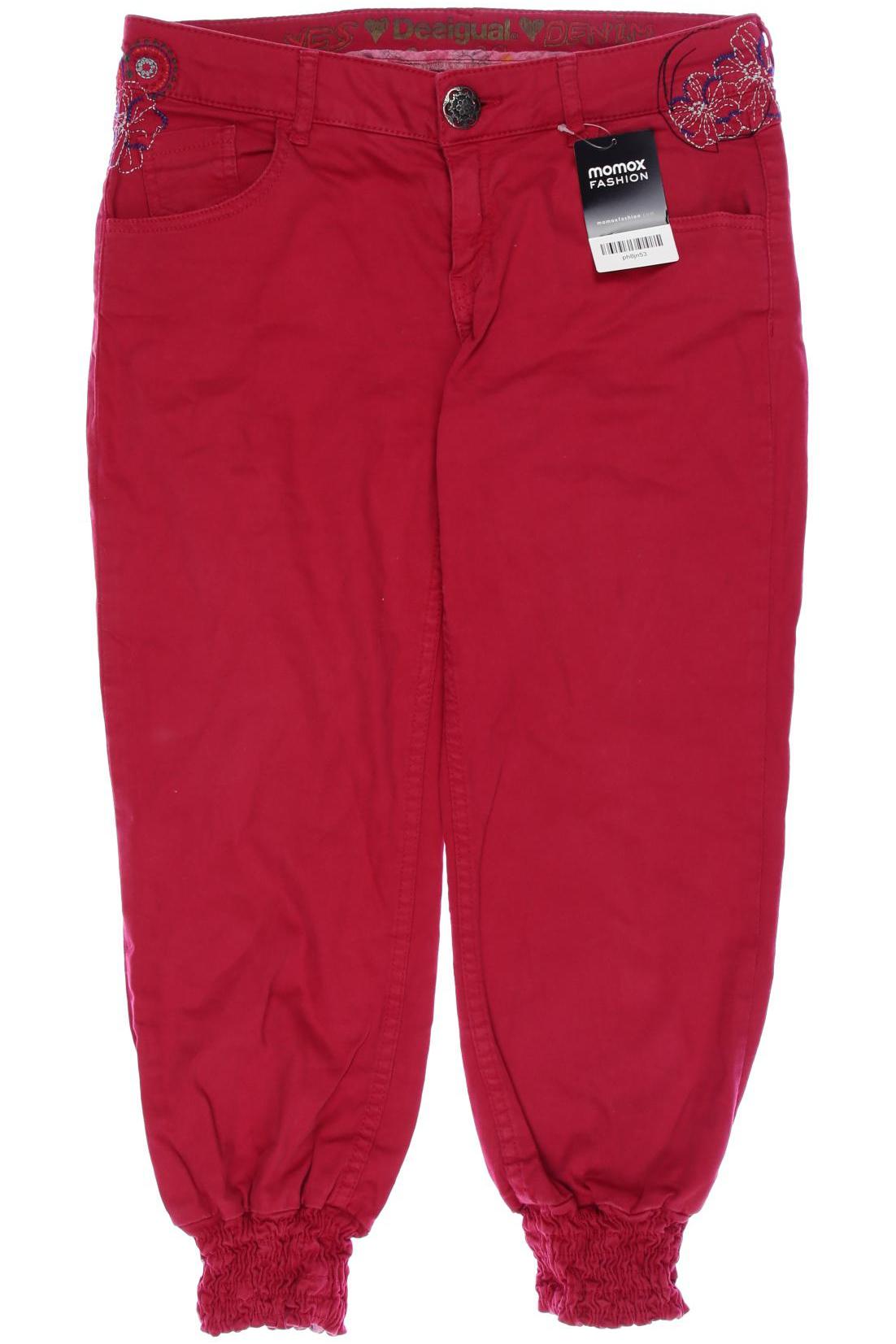 

Desigual Damen Jeans, rot, Gr. 28