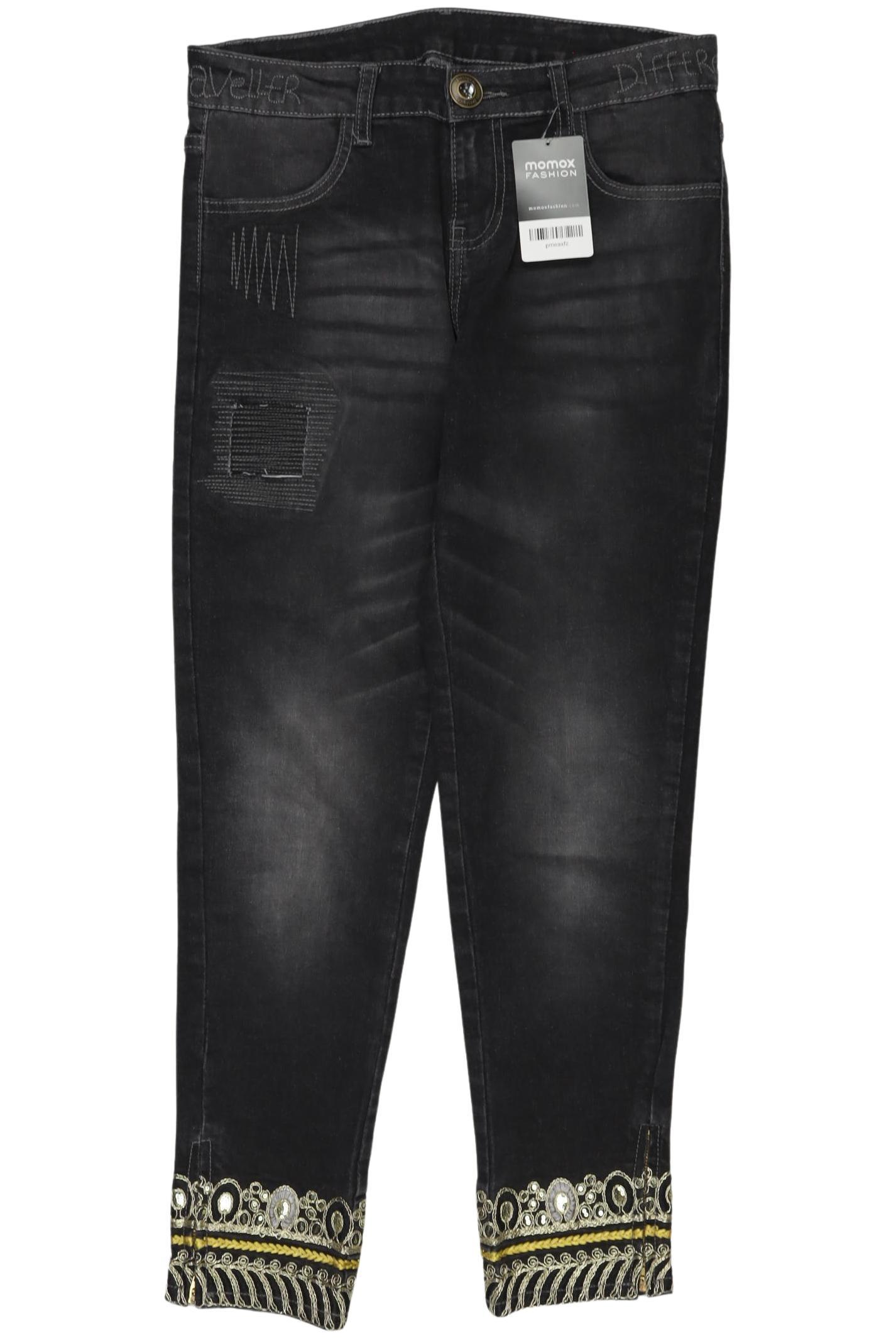 

Desigual Damen Jeans, grau, Gr. 28