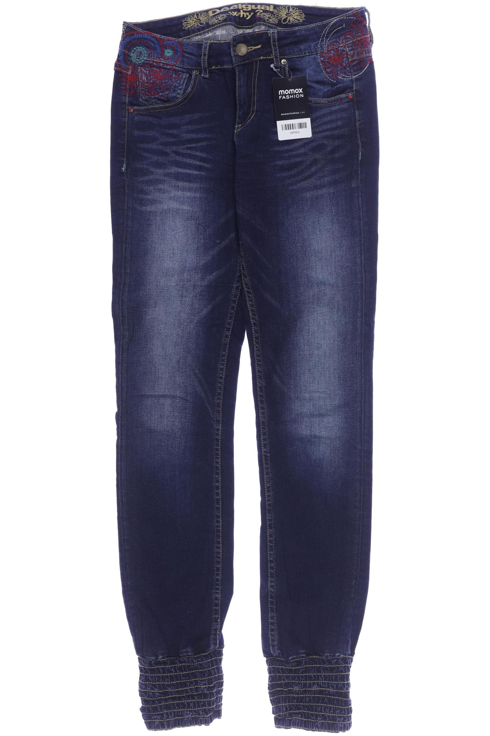 

Desigual Damen Jeans, marineblau, Gr. 26