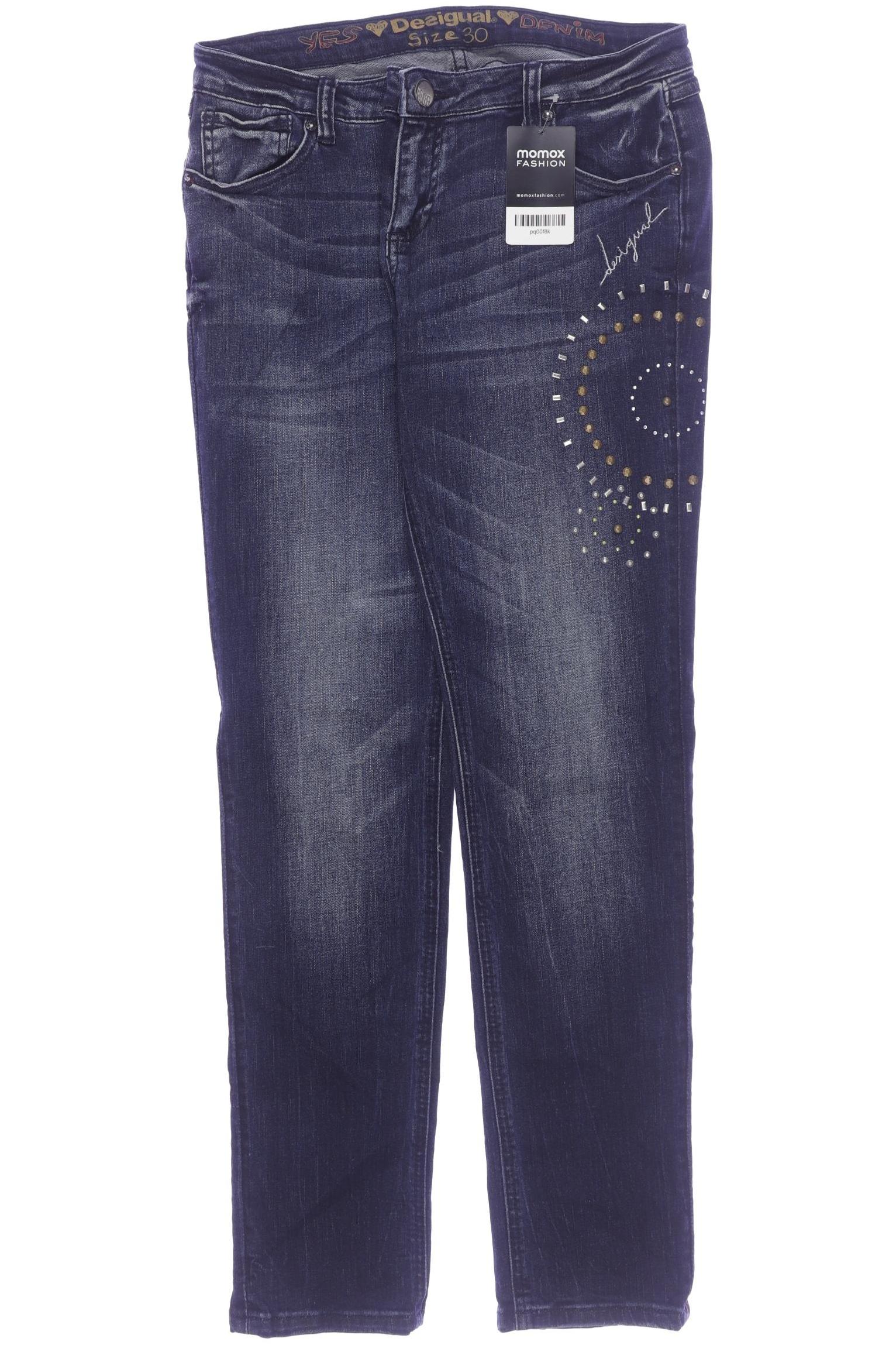 

Desigual Damen Jeans, marineblau, Gr. 30