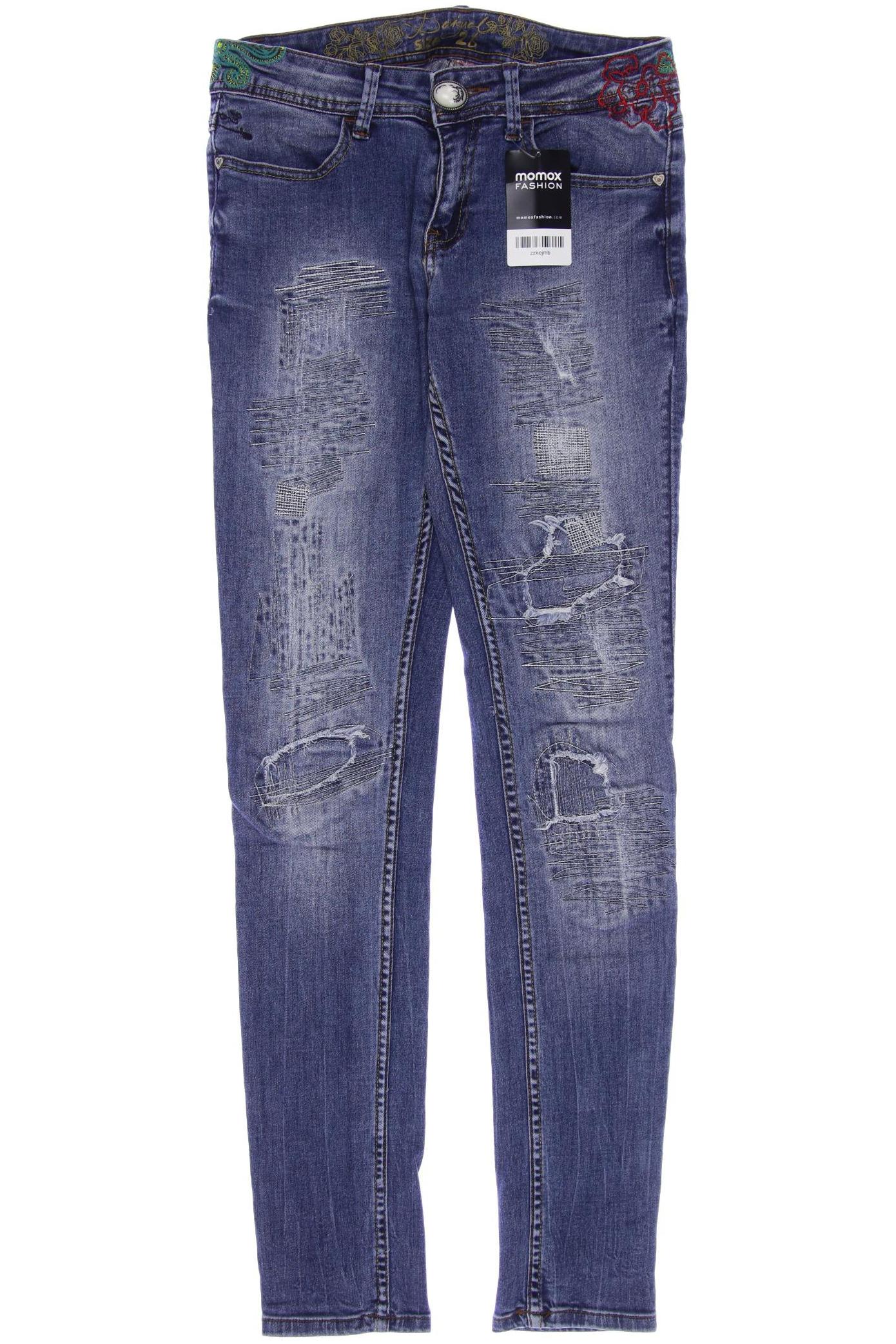 

Desigual Damen Jeans, blau, Gr. 26