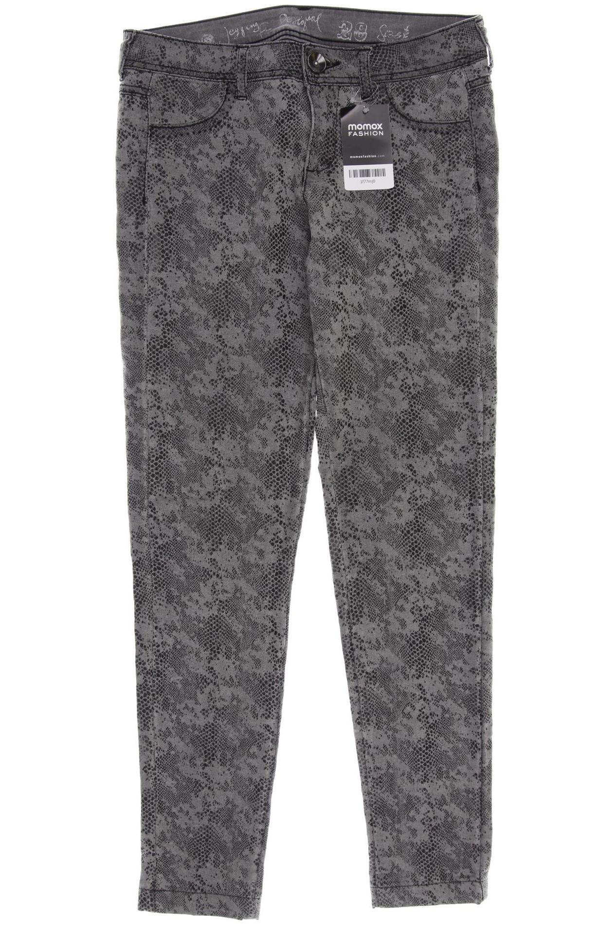 

Desigual Damen Jeans, grau, Gr. 28