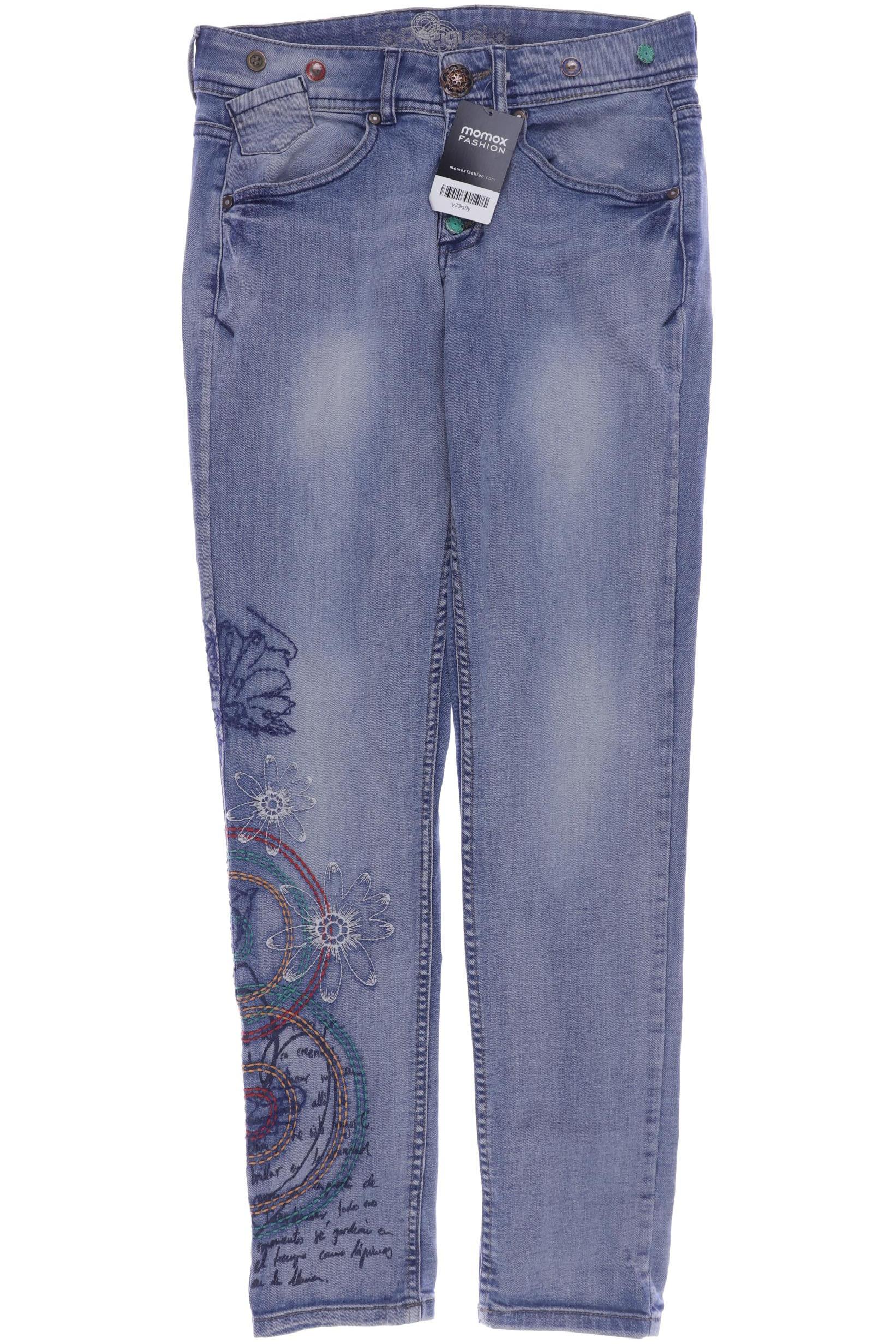 

Desigual Damen Jeans, blau, Gr. 24