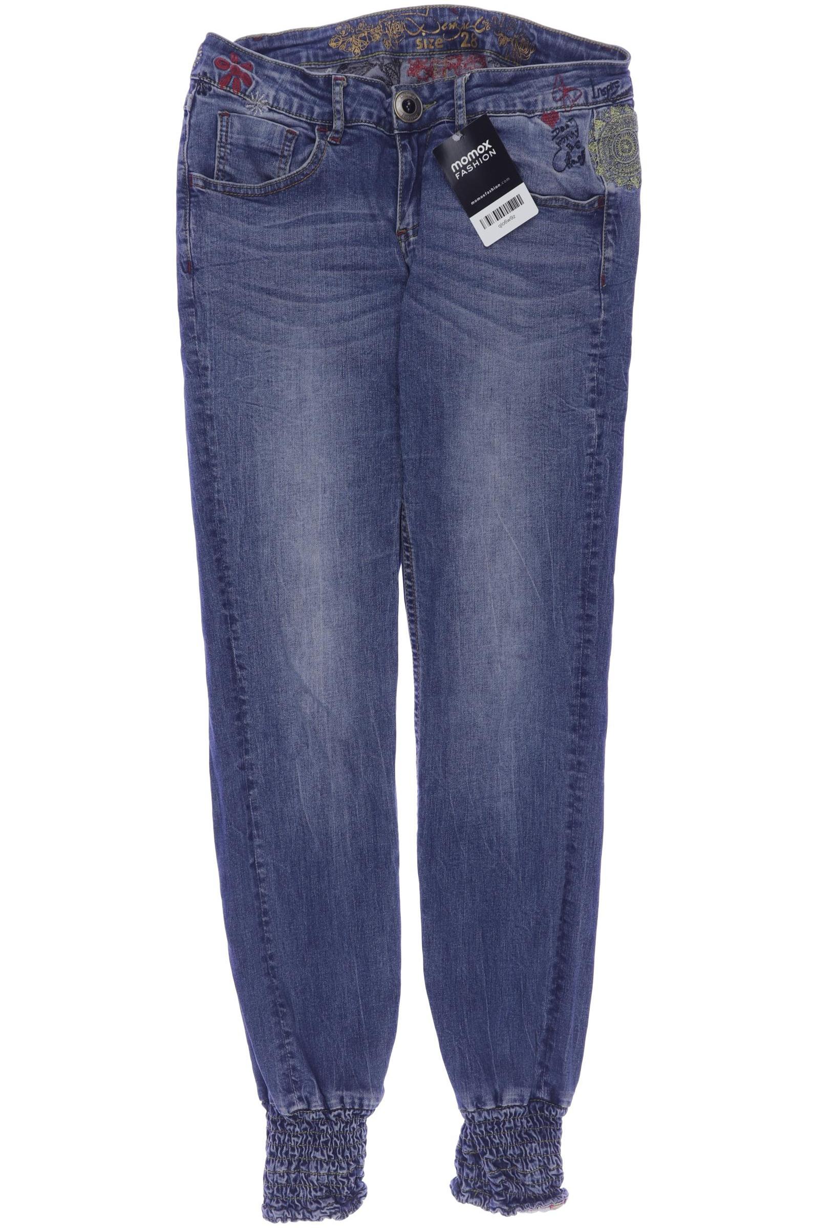 

Desigual Damen Jeans, blau, Gr. 28