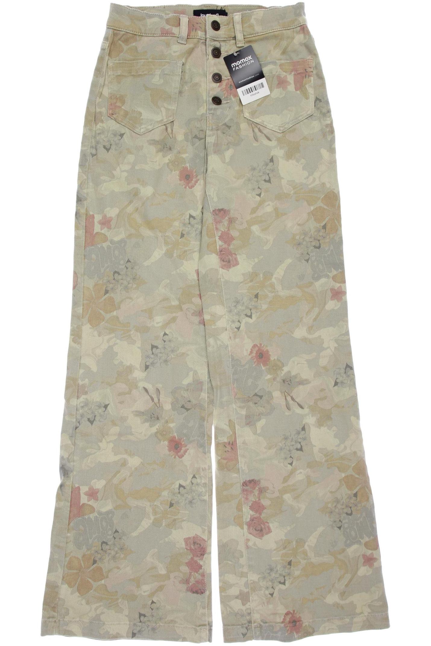 

Desigual Damen Jeans, grün, Gr. 36