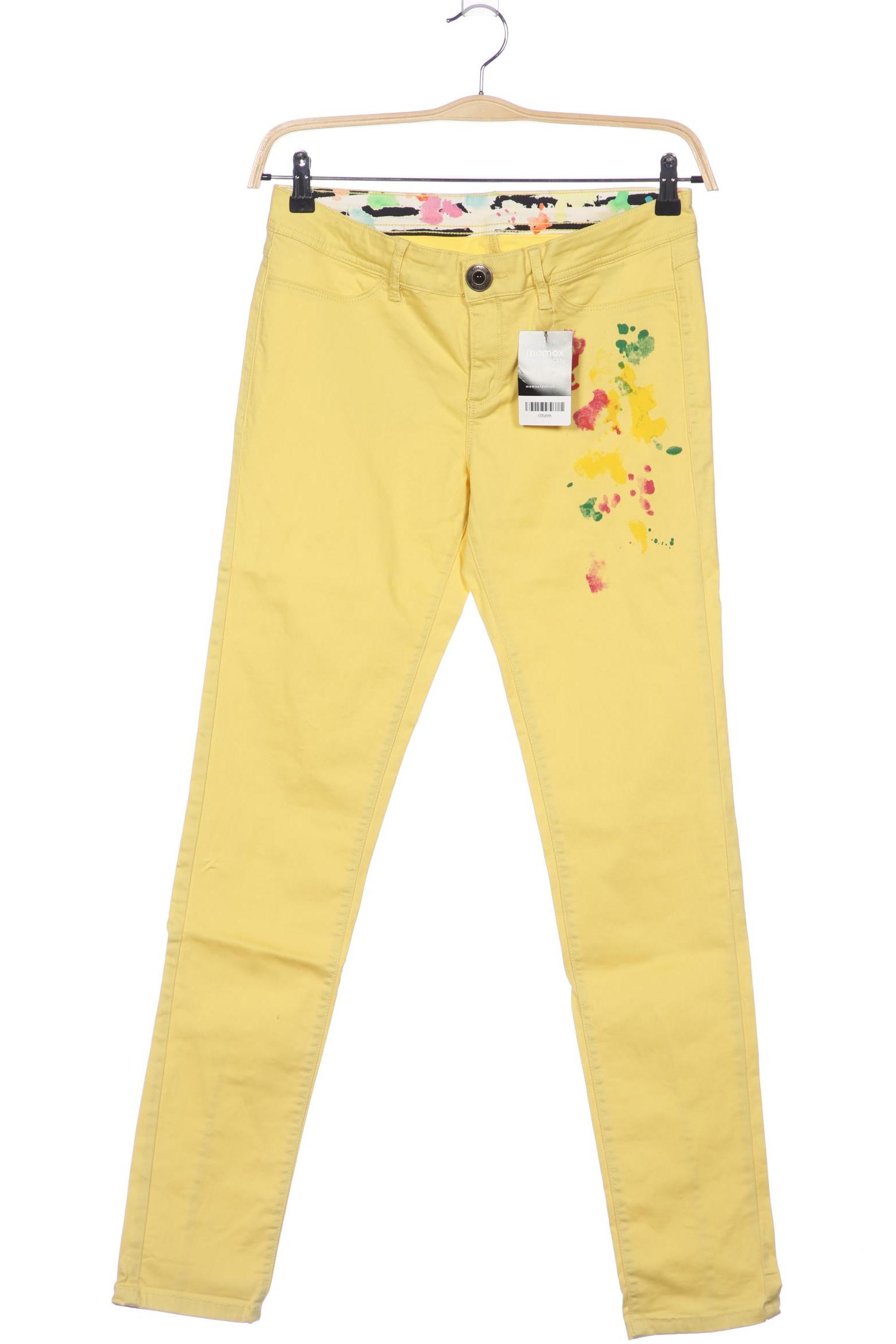 

Desigual Damen Jeans, gelb, Gr. 28