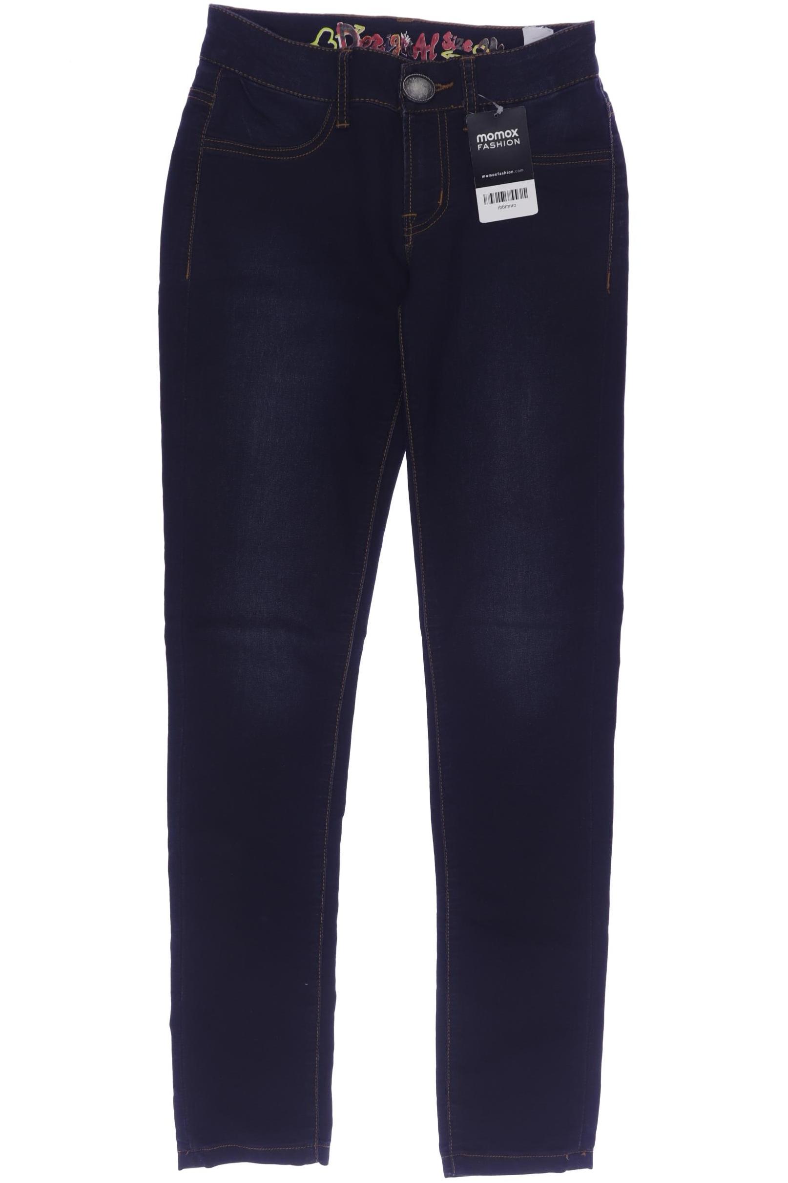 

Desigual Damen Jeans, marineblau, Gr. 24