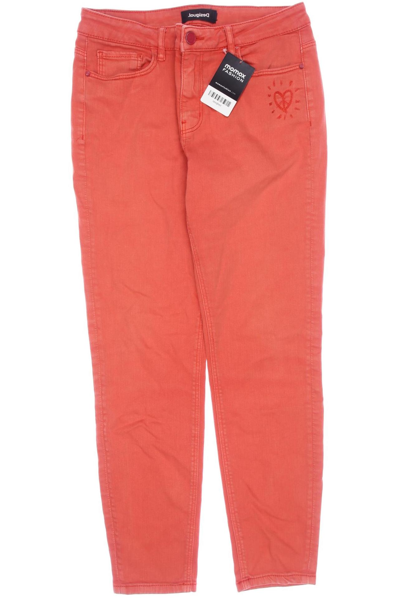 

Desigual Damen Jeans, rot, Gr. 40