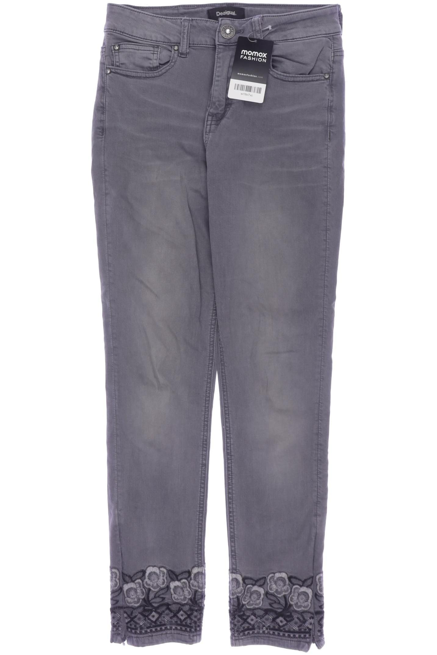 

Desigual Damen Jeans, grau, Gr. 36
