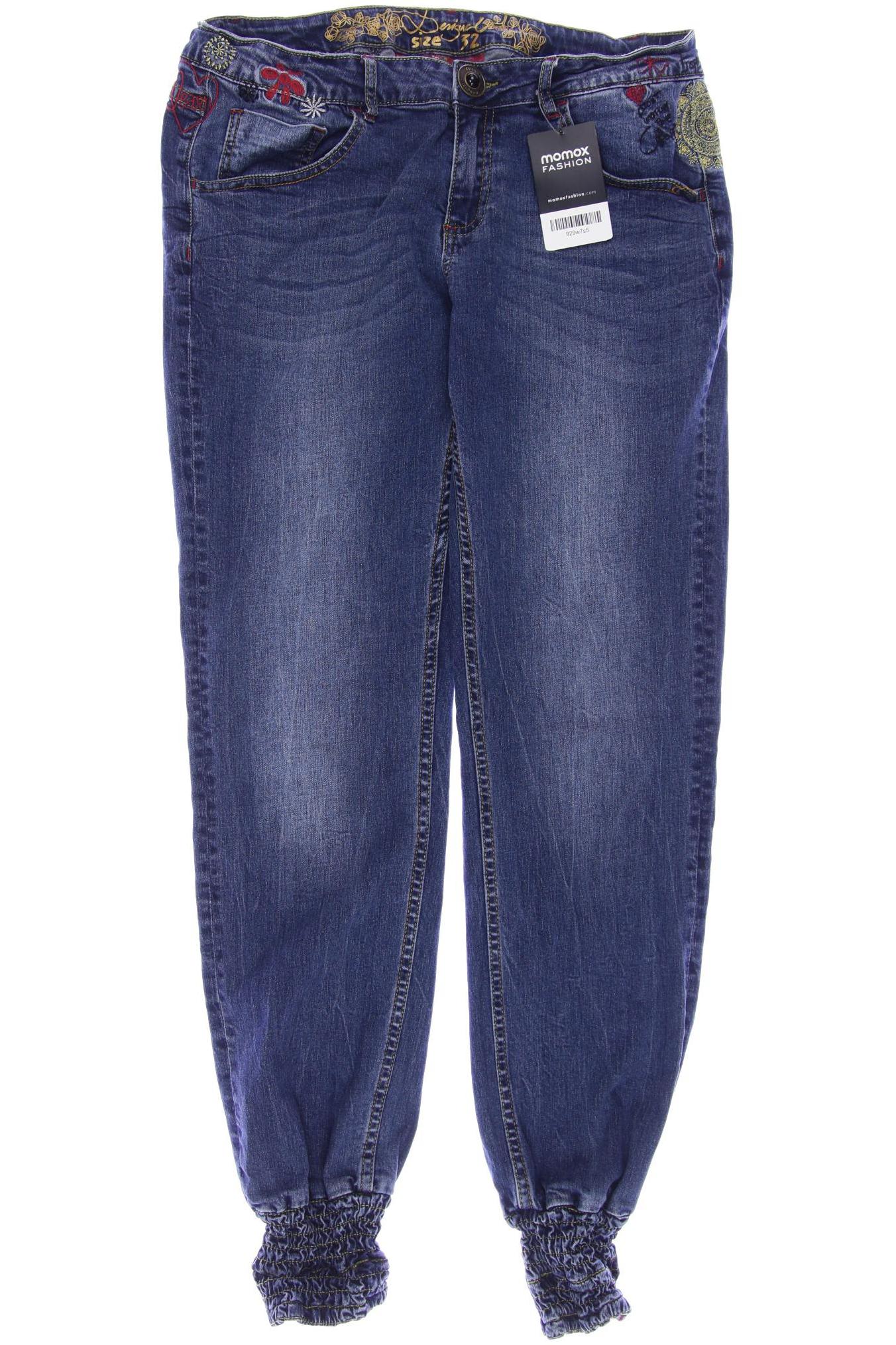 

Desigual Damen Jeans, blau, Gr. 42