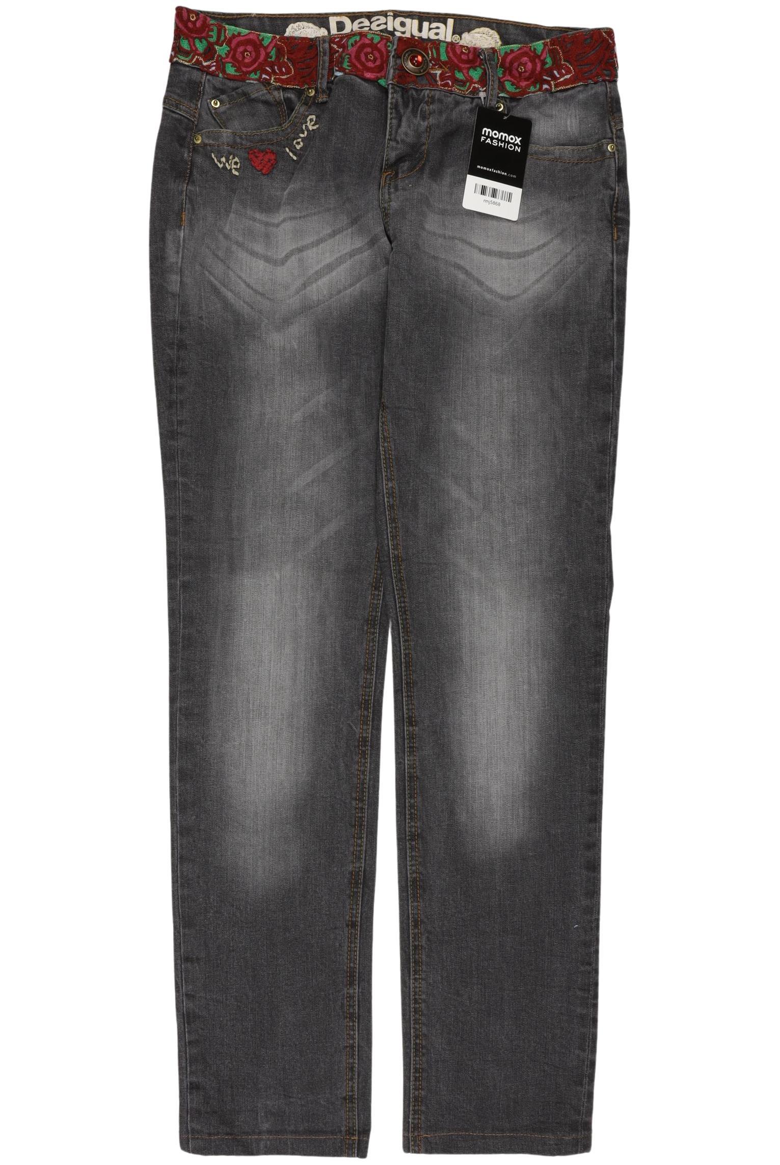 

Desigual Damen Jeans, grau, Gr. 28