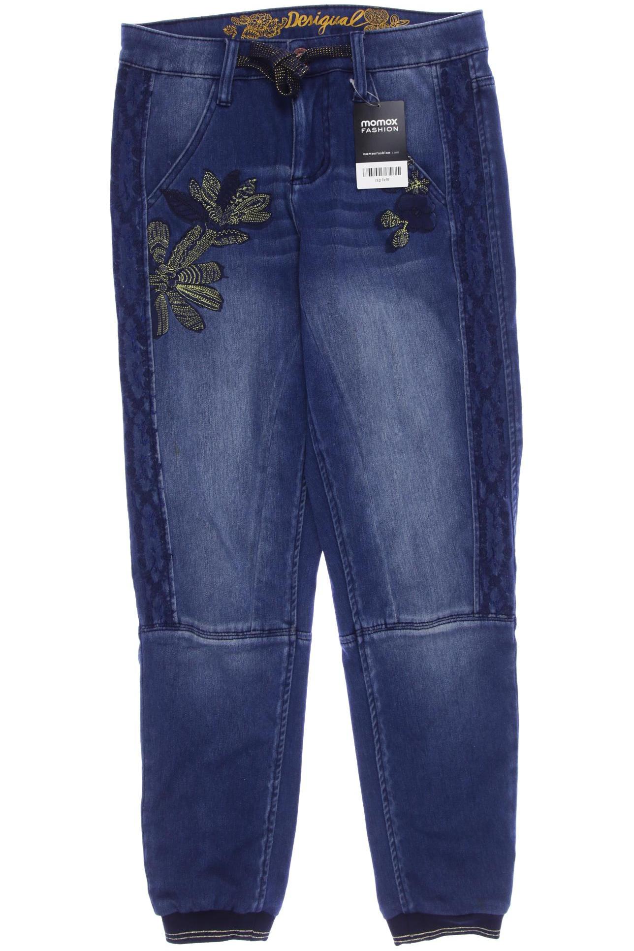 

Desigual Damen Jeans, marineblau, Gr. 24
